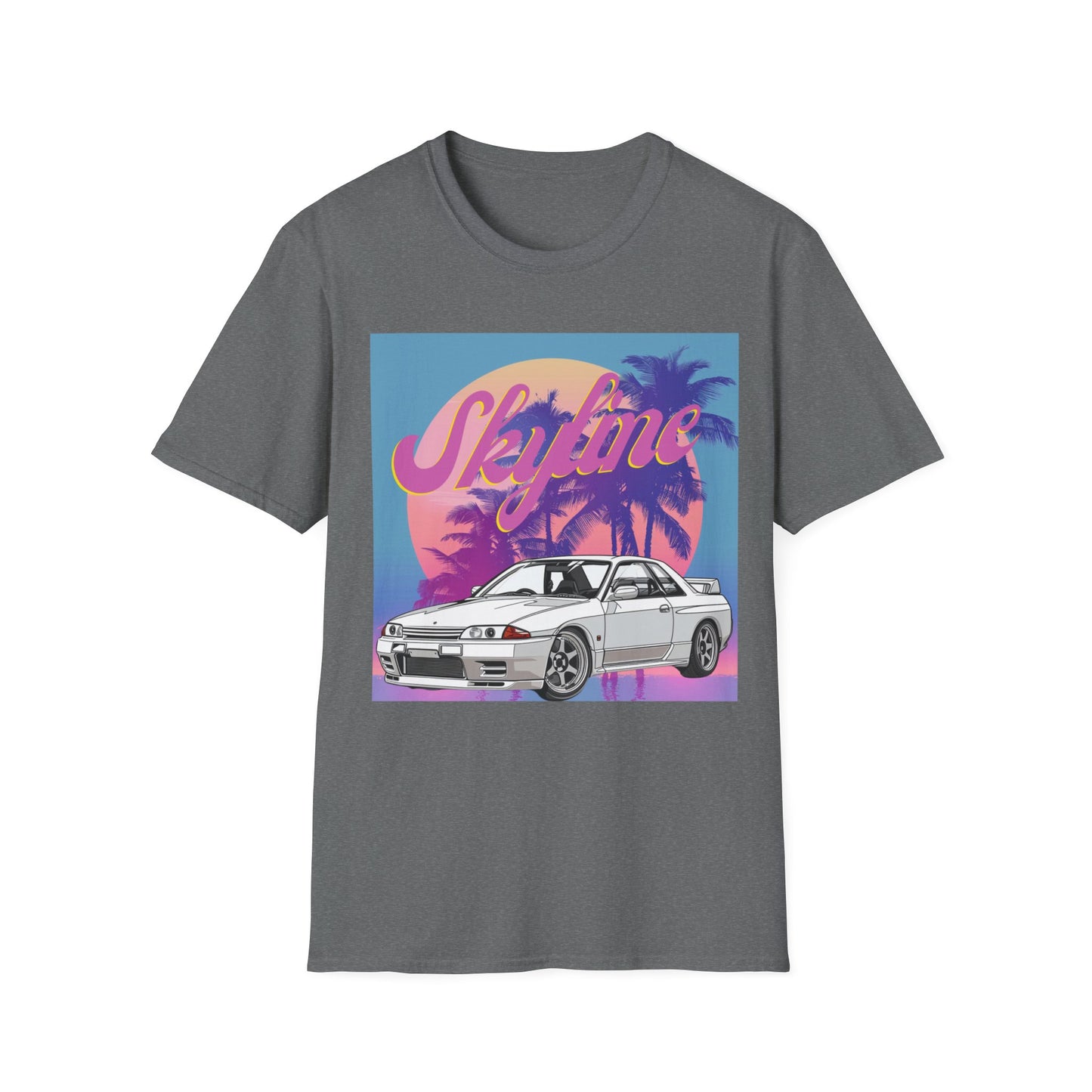 Vintage Style Skyline JDM Car T-Shirt - Gift Idea - Retro - Car Guy Car Girl