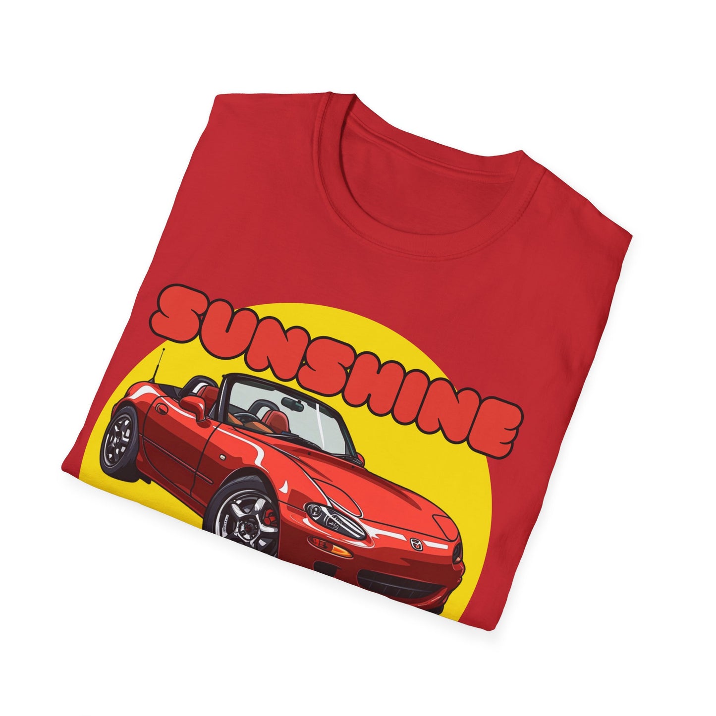 Sunshine Drivers Club Mazda MX-5 Miata - JDM T-Shirt - Gift Idea - Car T-Shirt Car Guy Car Girl
