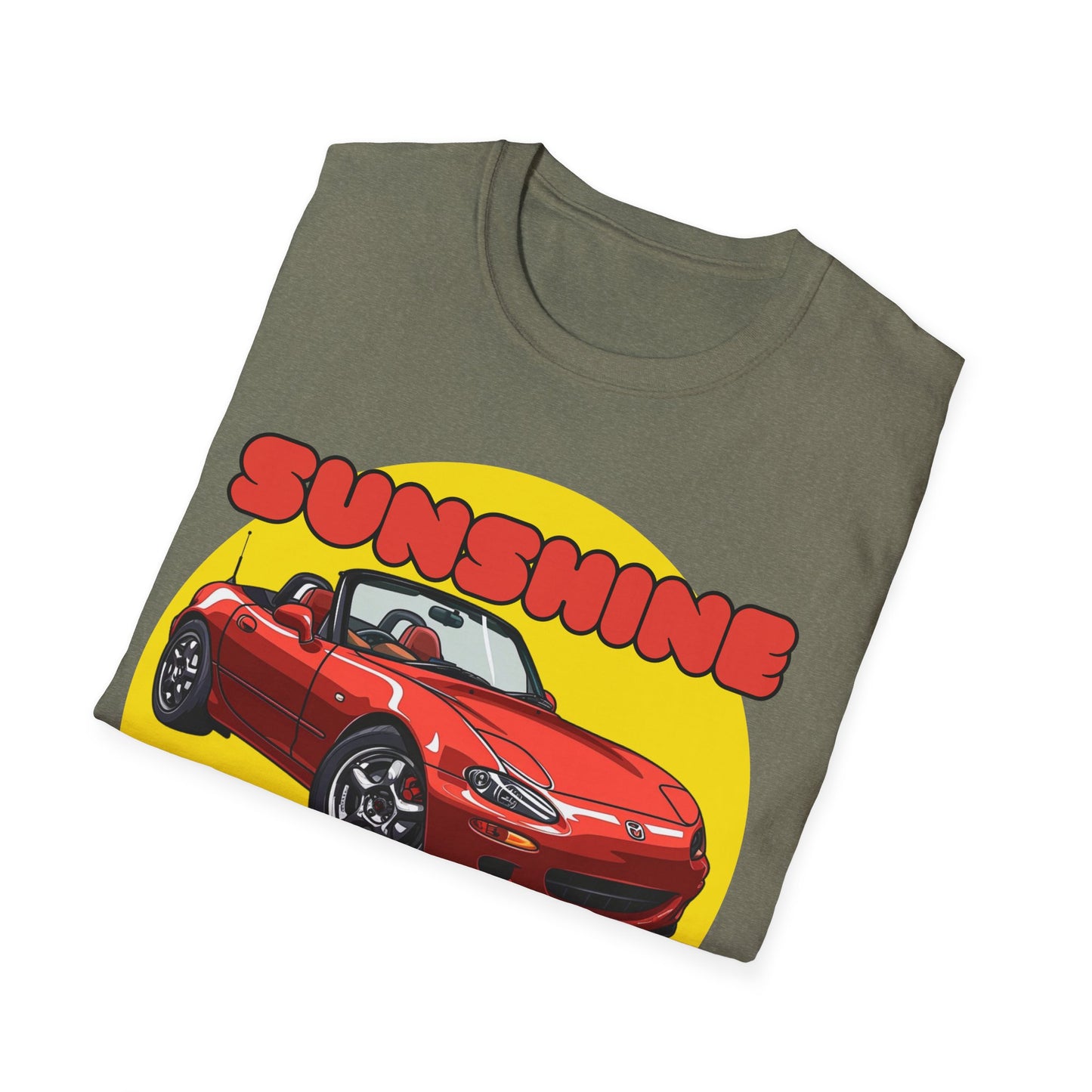 Sunshine Drivers Club Mazda MX-5 Miata - JDM T-Shirt - Gift Idea - Car T-Shirt Car Guy Car Girl