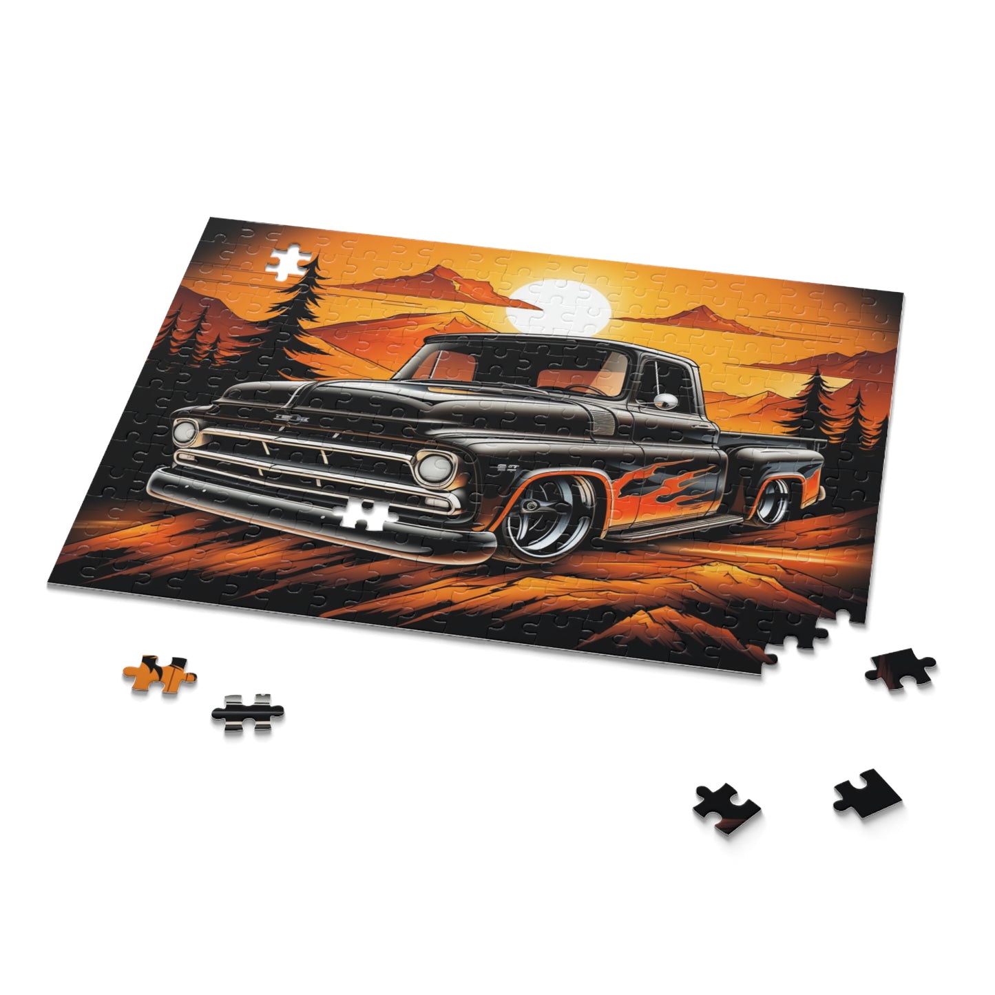 Vintage American Truck Puzzle (120, 252, 500-Piece)