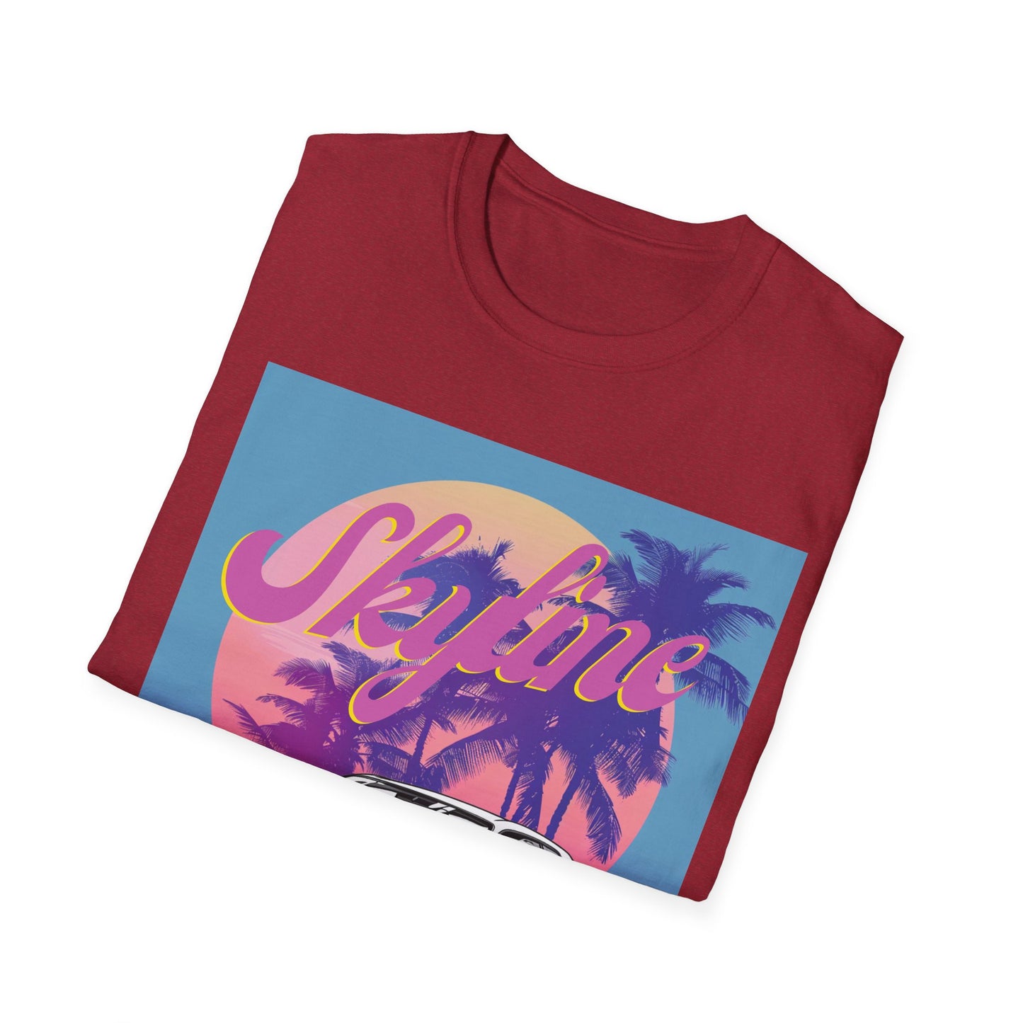 Vintage Style Skyline JDM Car T-Shirt - Gift Idea - Retro - Car Guy Car Girl