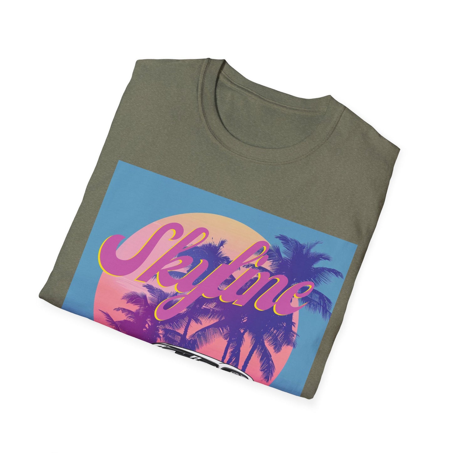 Vintage Style Skyline JDM Car T-Shirt - Gift Idea - Retro - Car Guy Car Girl