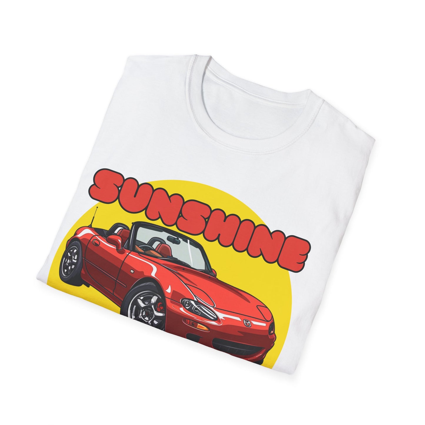 Sunshine Drivers Club Mazda MX-5 Miata - JDM T-Shirt - Gift Idea - Car T-Shirt Car Guy Car Girl