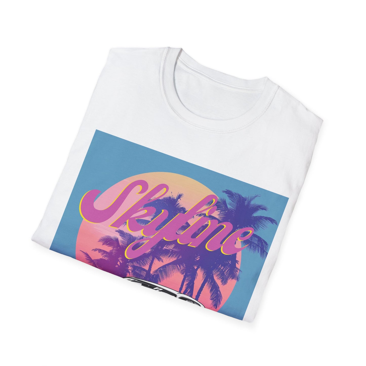 Vintage Style Skyline JDM Car T-Shirt - Gift Idea - Retro - Car Guy Car Girl