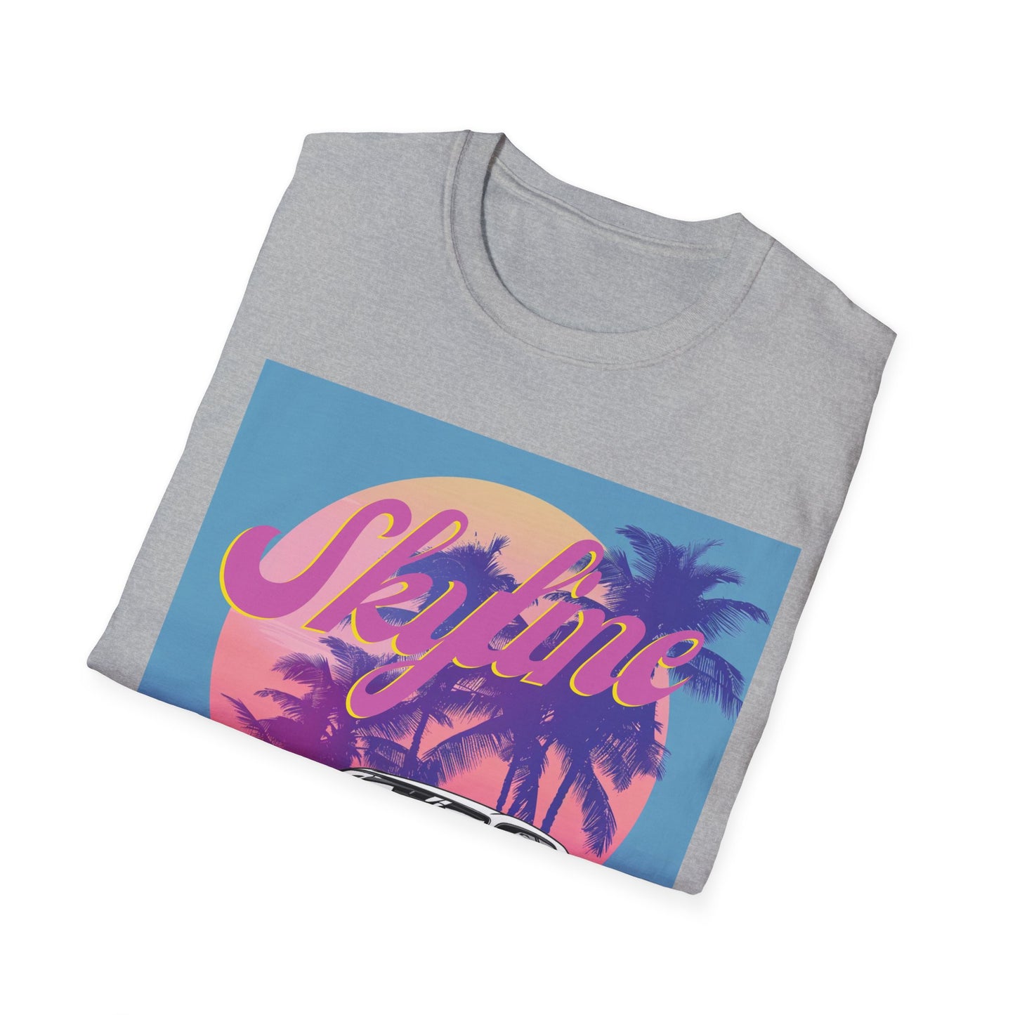 Vintage Style Skyline JDM Car T-Shirt - Gift Idea - Retro - Car Guy Car Girl
