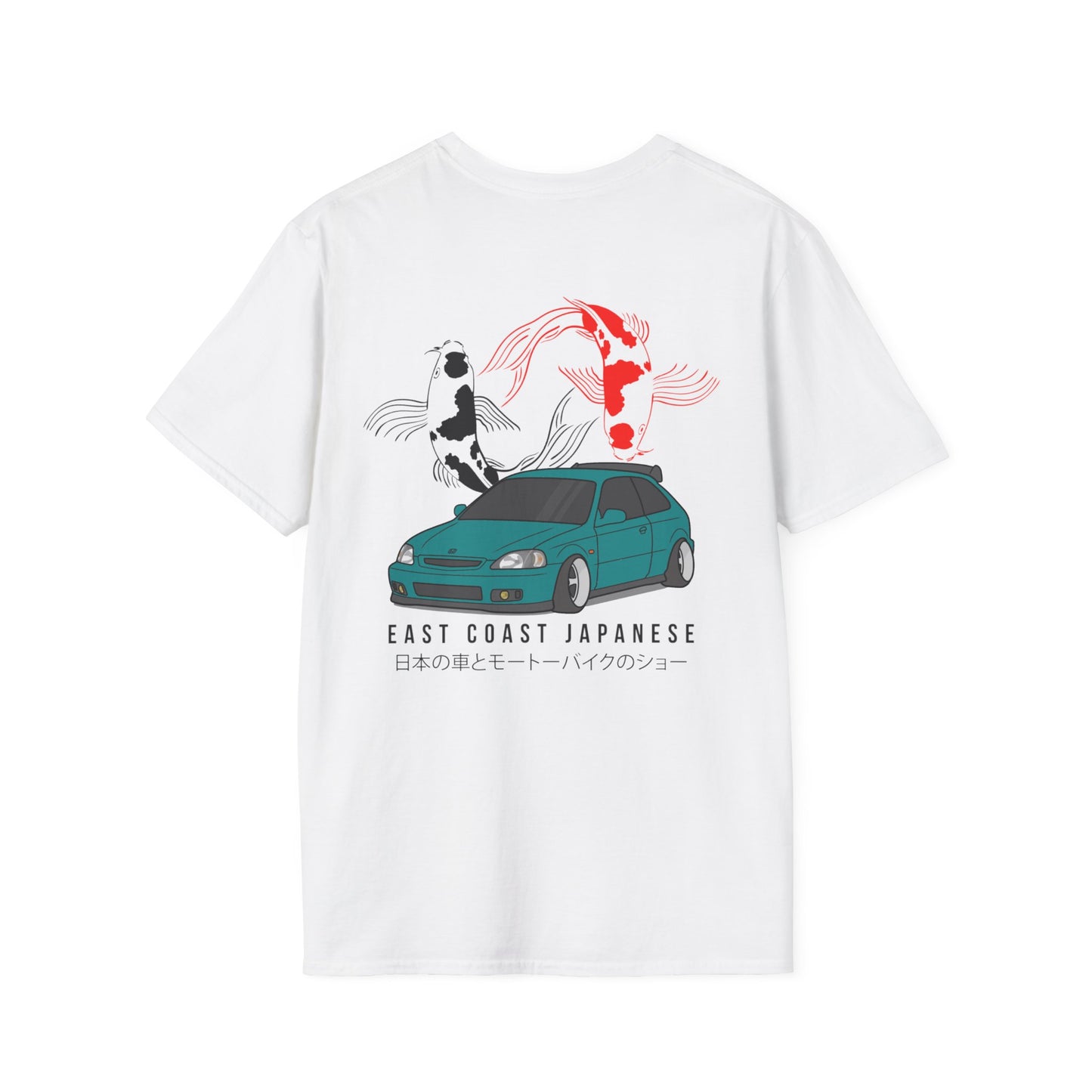 East Coast Japanese - Blue EK9 Design - T-Shirt