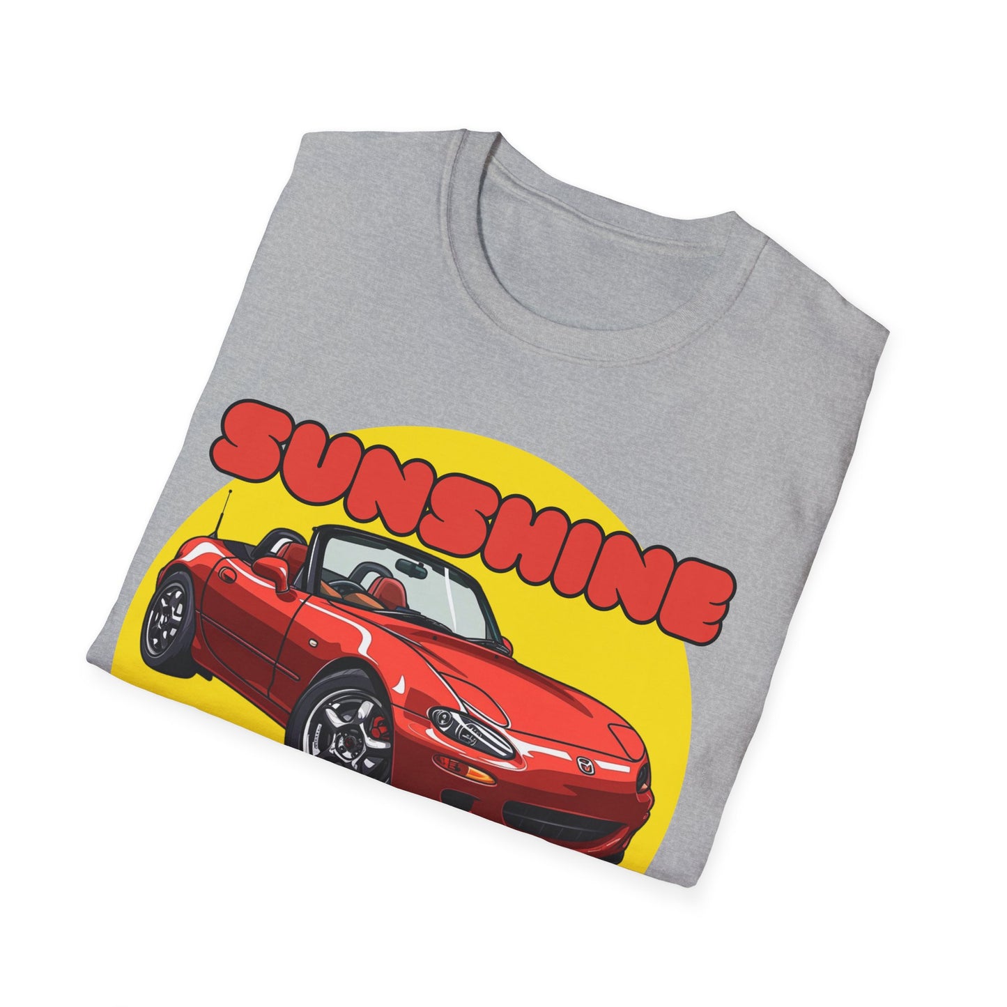 Sunshine Drivers Club Mazda MX-5 Miata - JDM T-Shirt - Gift Idea - Car T-Shirt Car Guy Car Girl