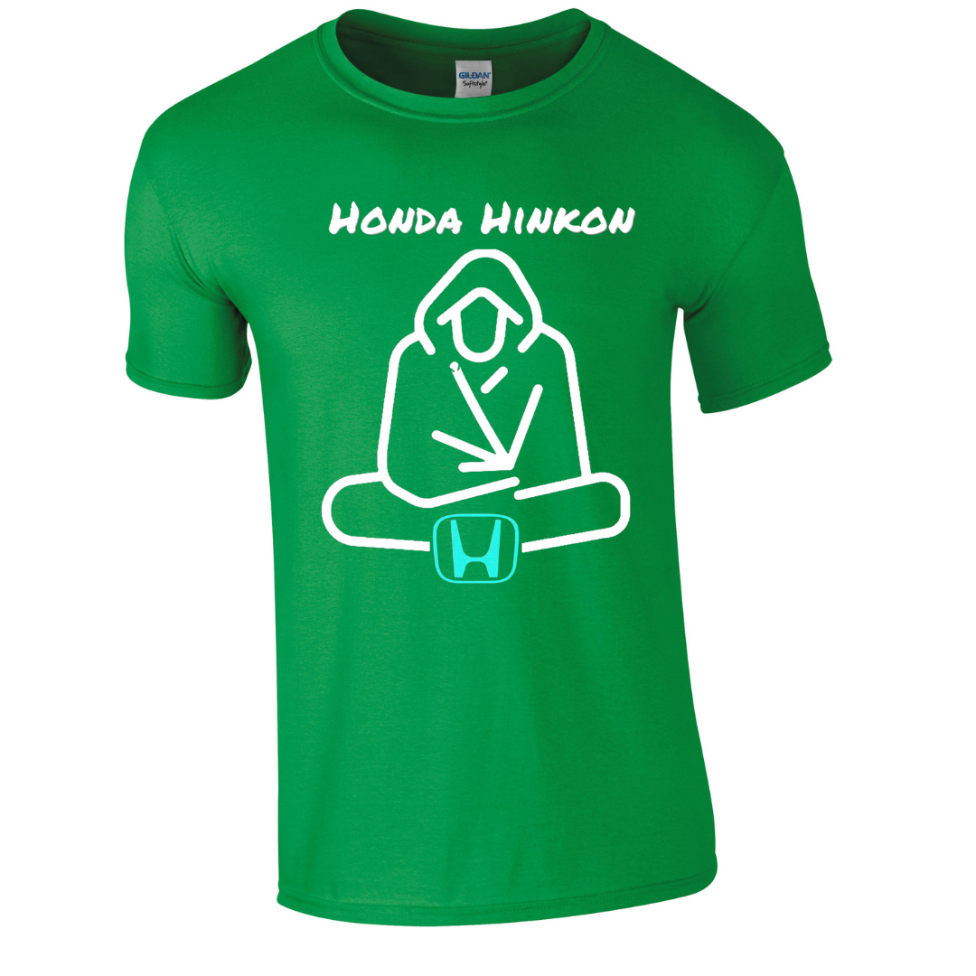 Honda Hinkon T-Shirt - White Vinyl