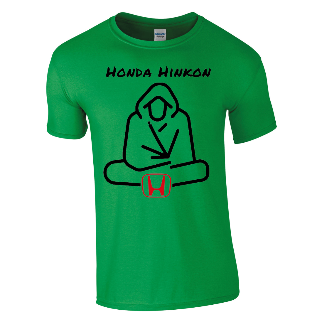 Honda Hinkon T-Shirt - Black Vinyl