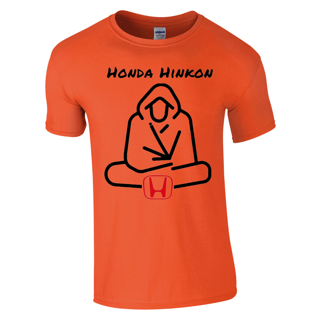 Honda Hinkon T-Shirt - Black Vinyl