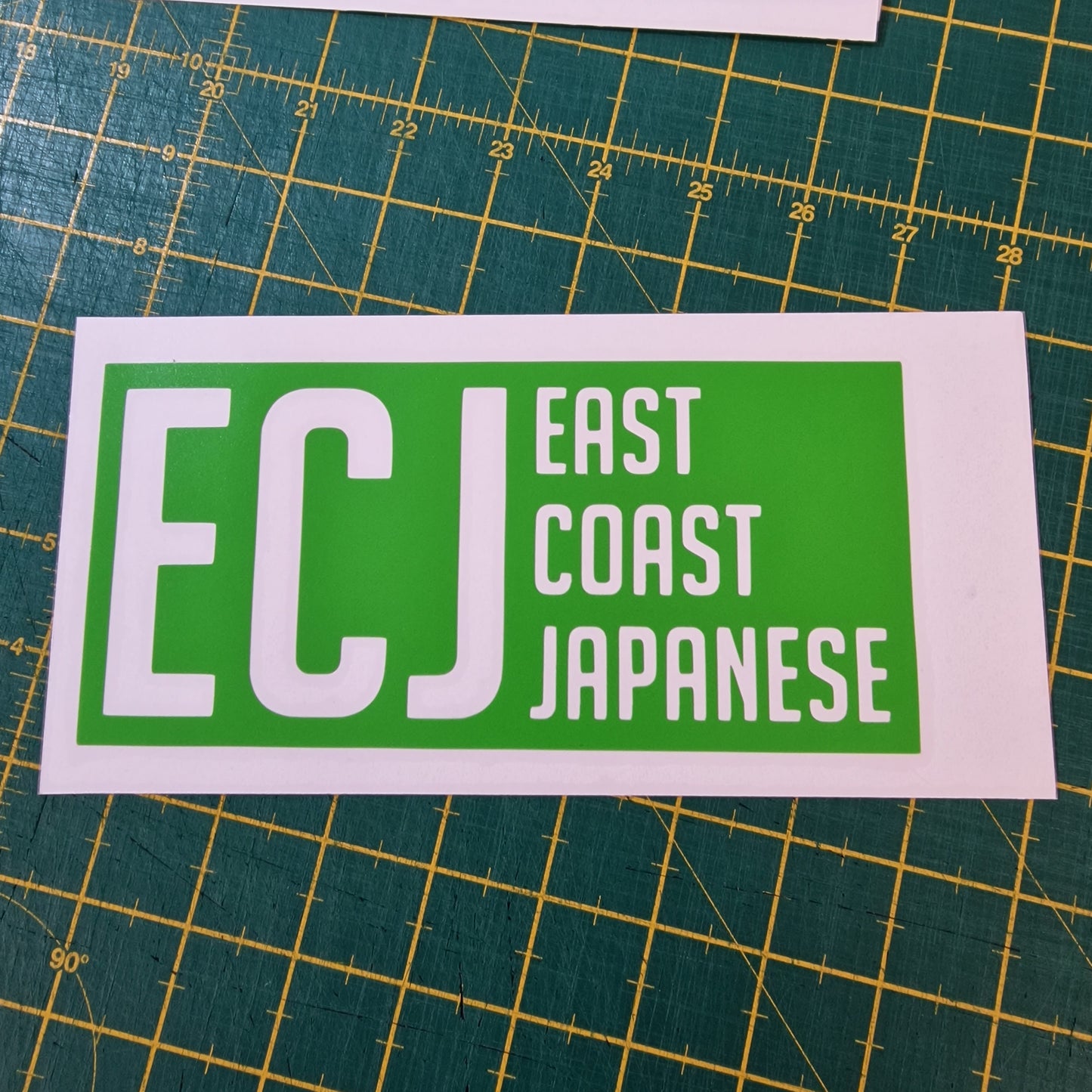 ECJ - Bold Decal - 190mm x 90mm