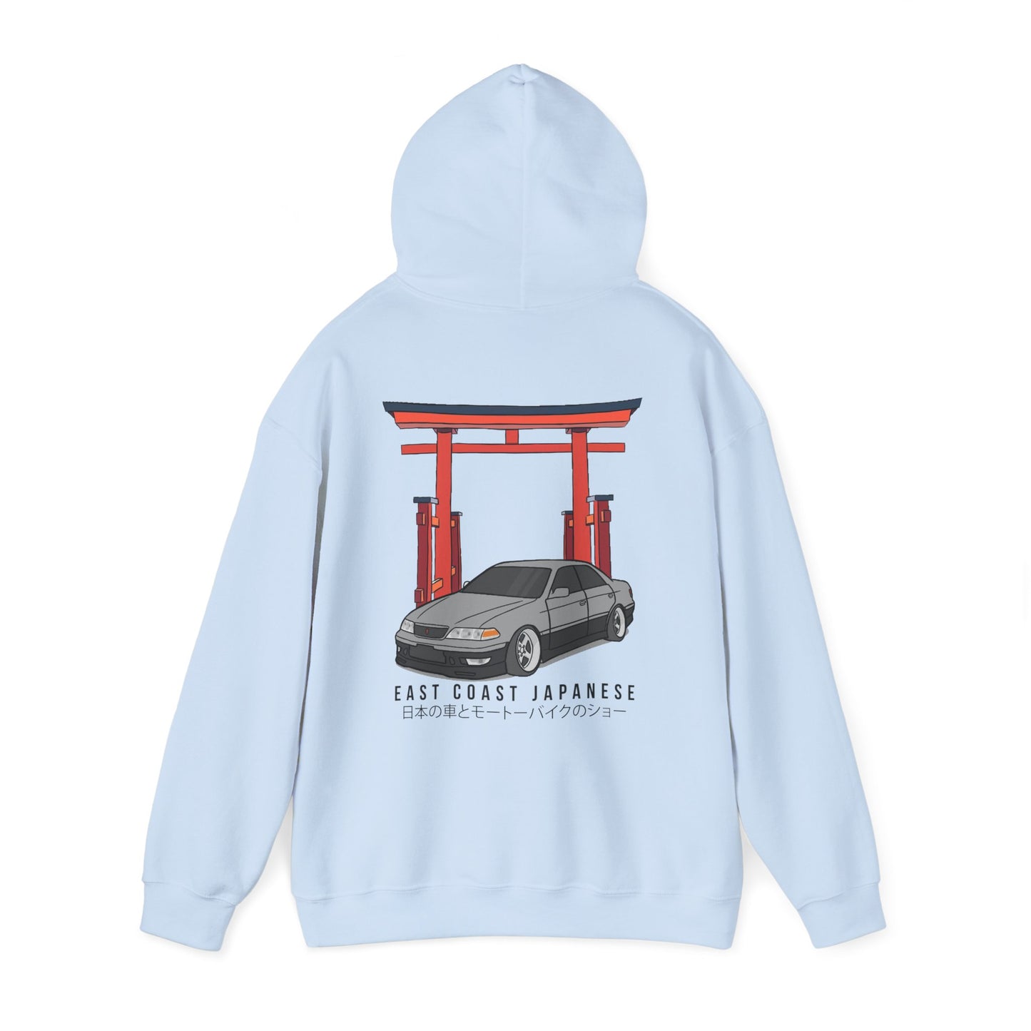 East Coast Japanese - Grey Saloon Design - Hoody