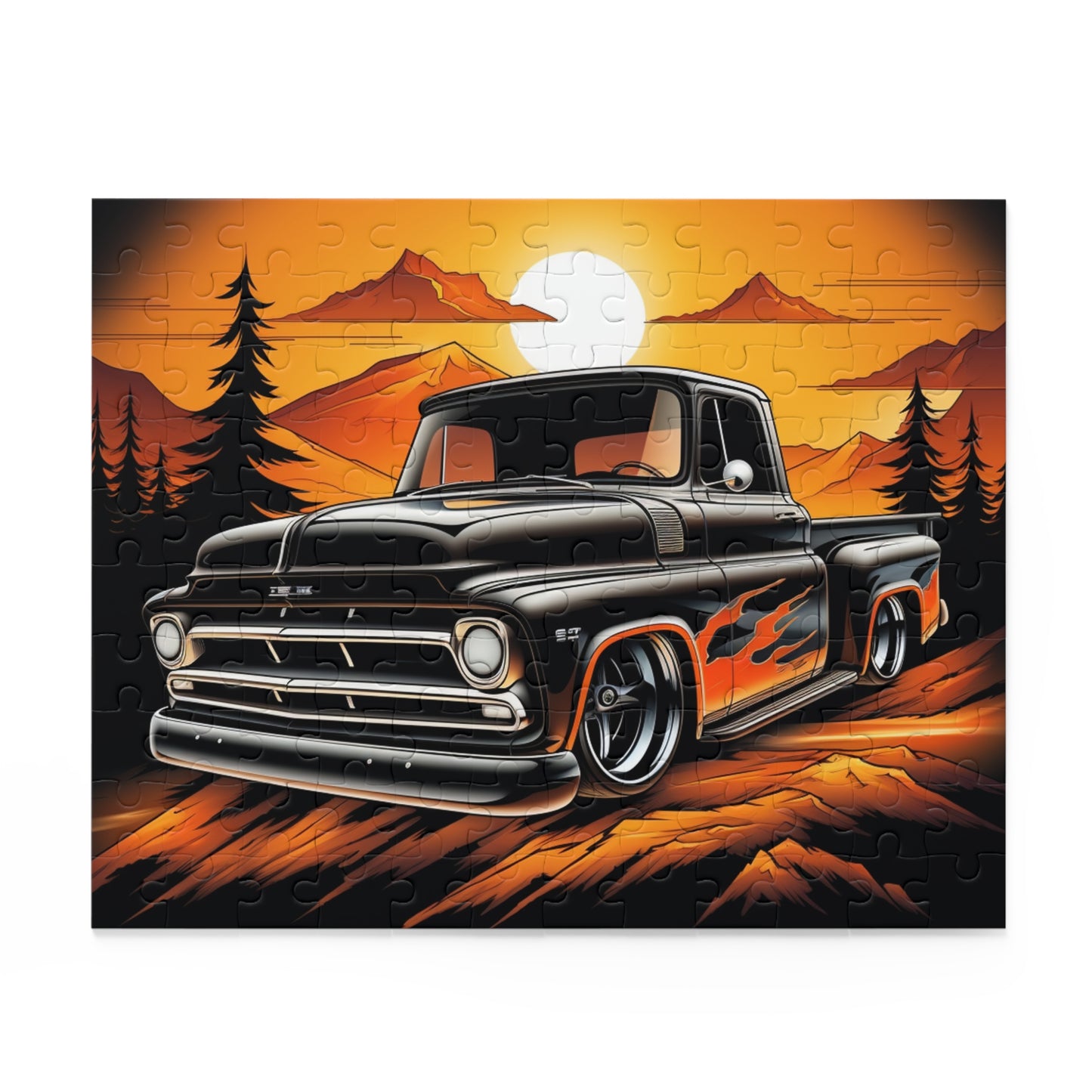 Vintage American Truck Puzzle (120, 252, 500-Piece)