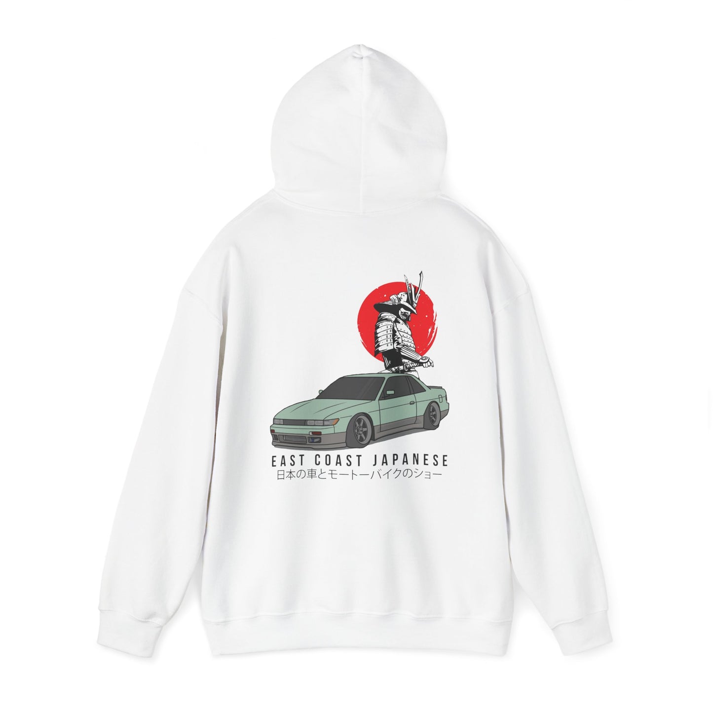 East Coast Japanese - Green S13 Design - Hoody