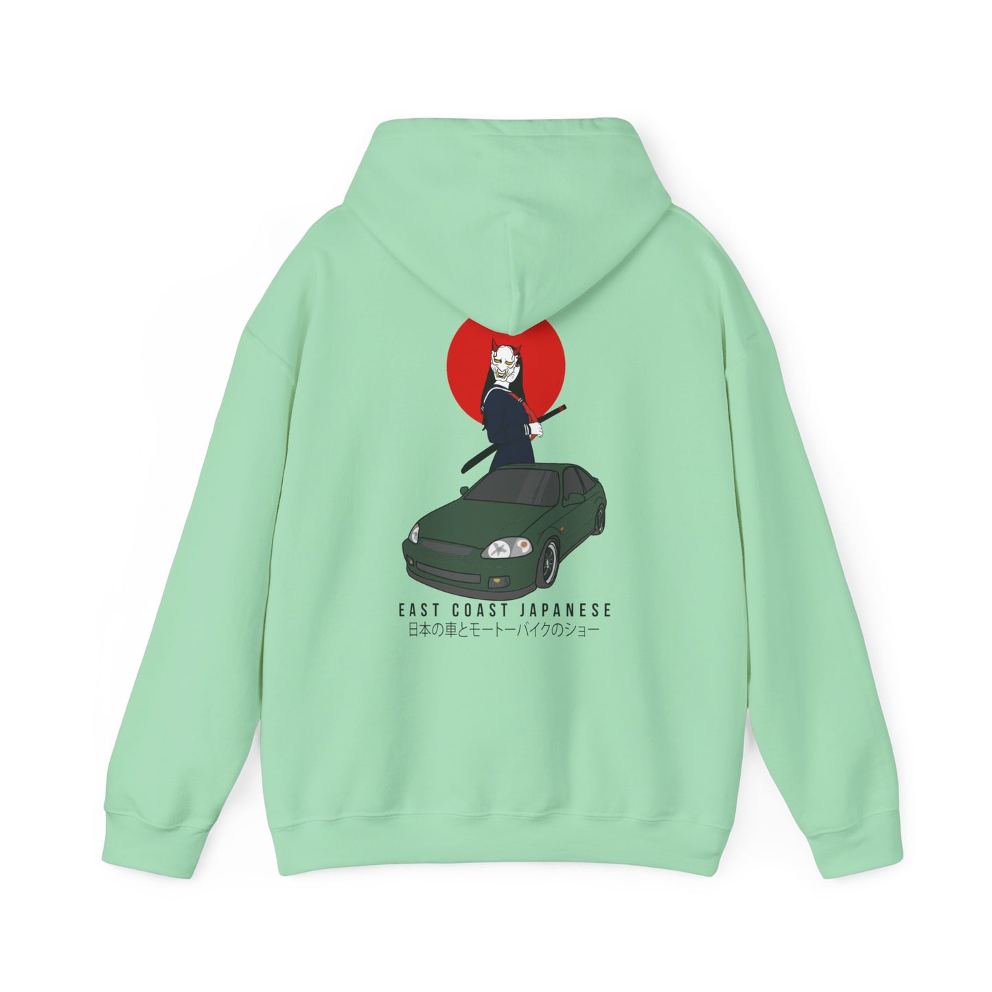 East Coast Japanese - Civic Coupe Design - Hoody