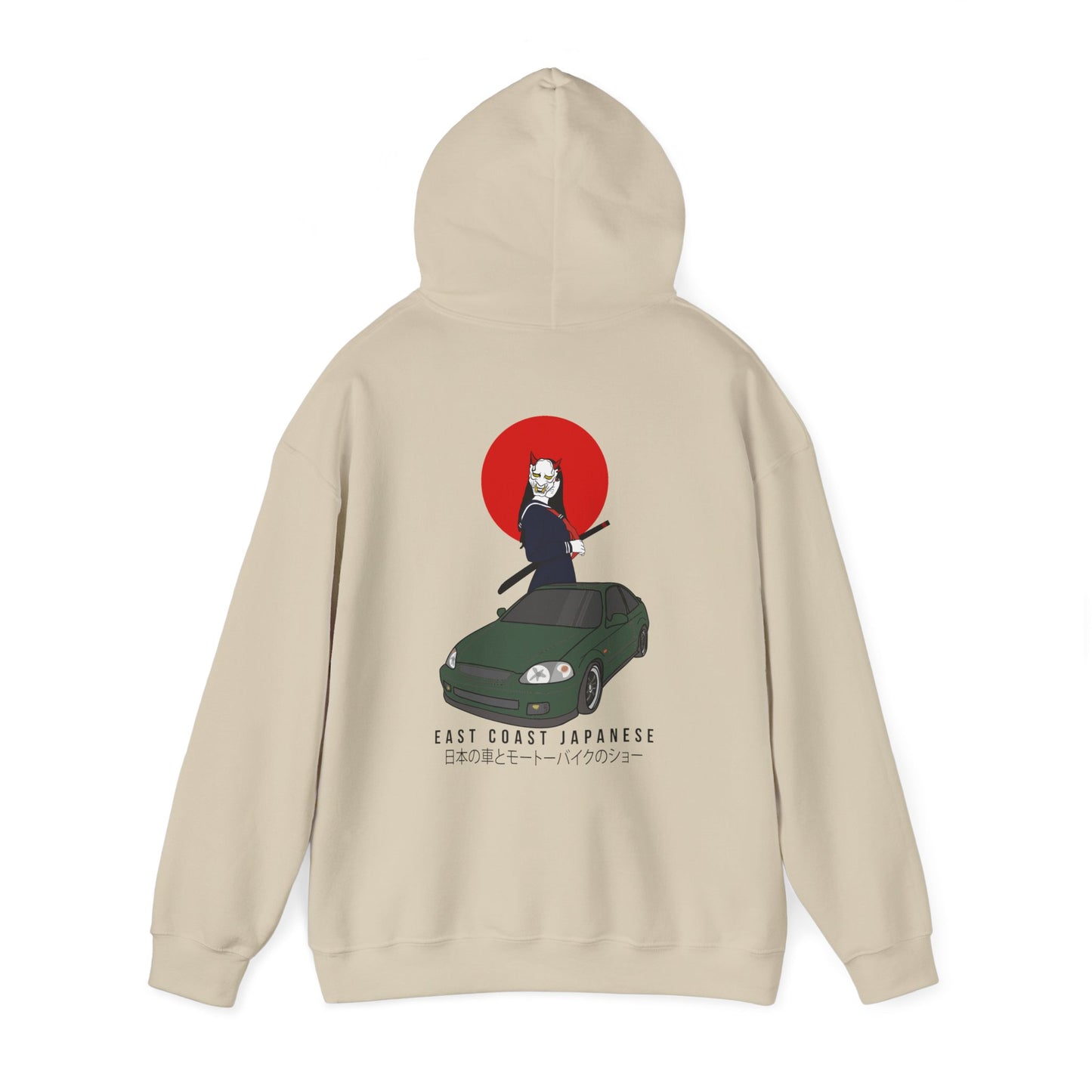 East Coast Japanese - Civic Coupe Design - Hoody