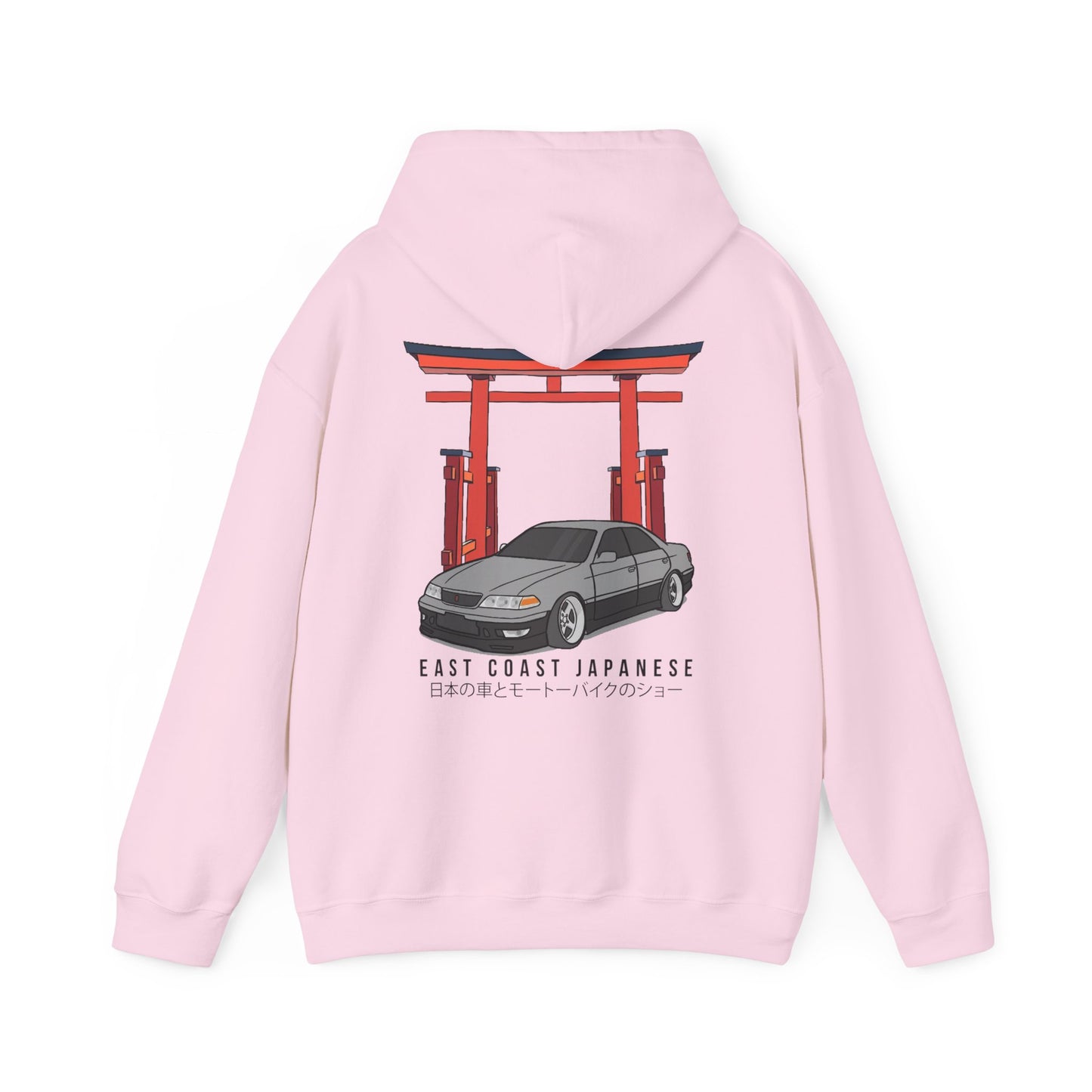 East Coast Japanese - Grey Saloon Design - Hoody