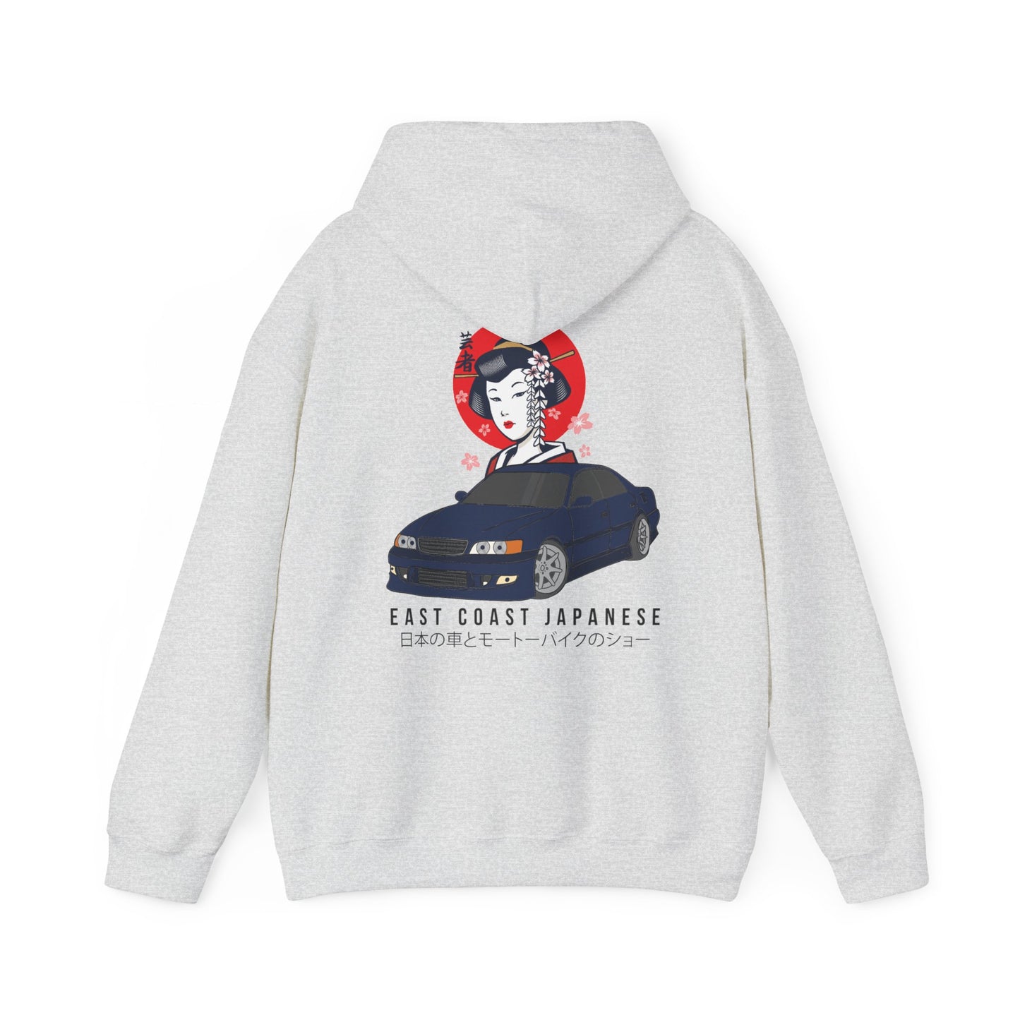 East Coast Japanese - Blue Chaser Design - Hoody