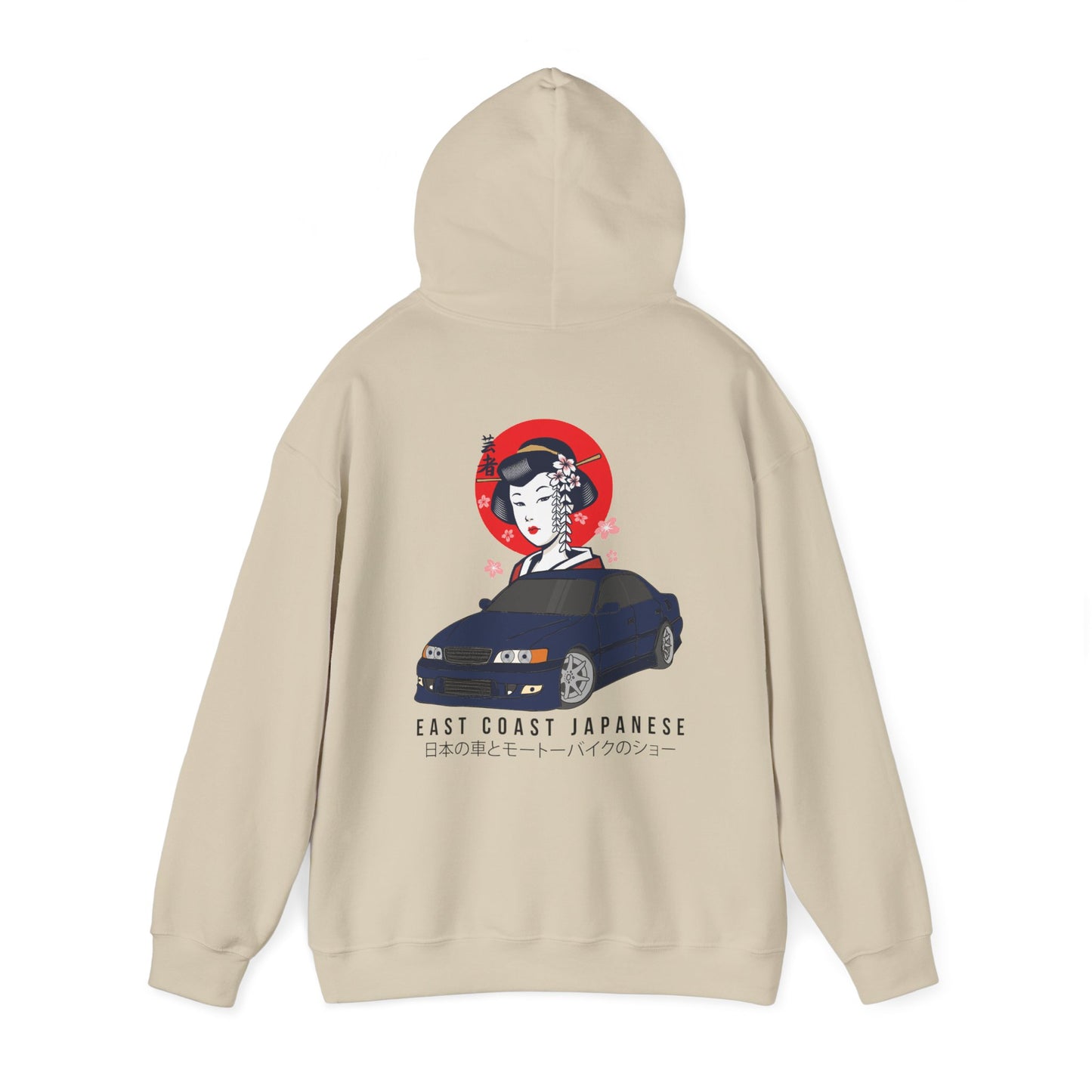 East Coast Japanese - Blue Chaser Design - Hoody