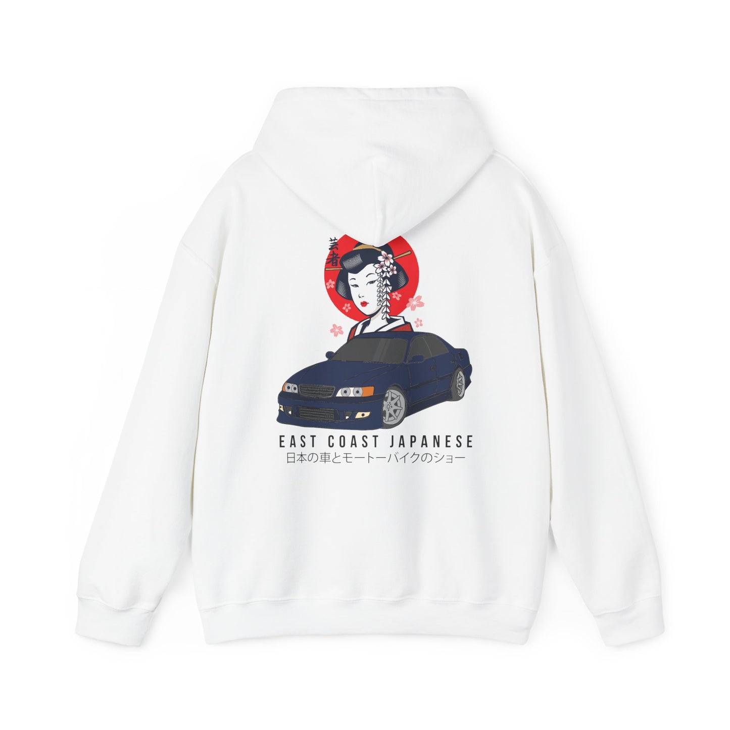 East Coast Japanese - Blue Chaser Design - Hoody