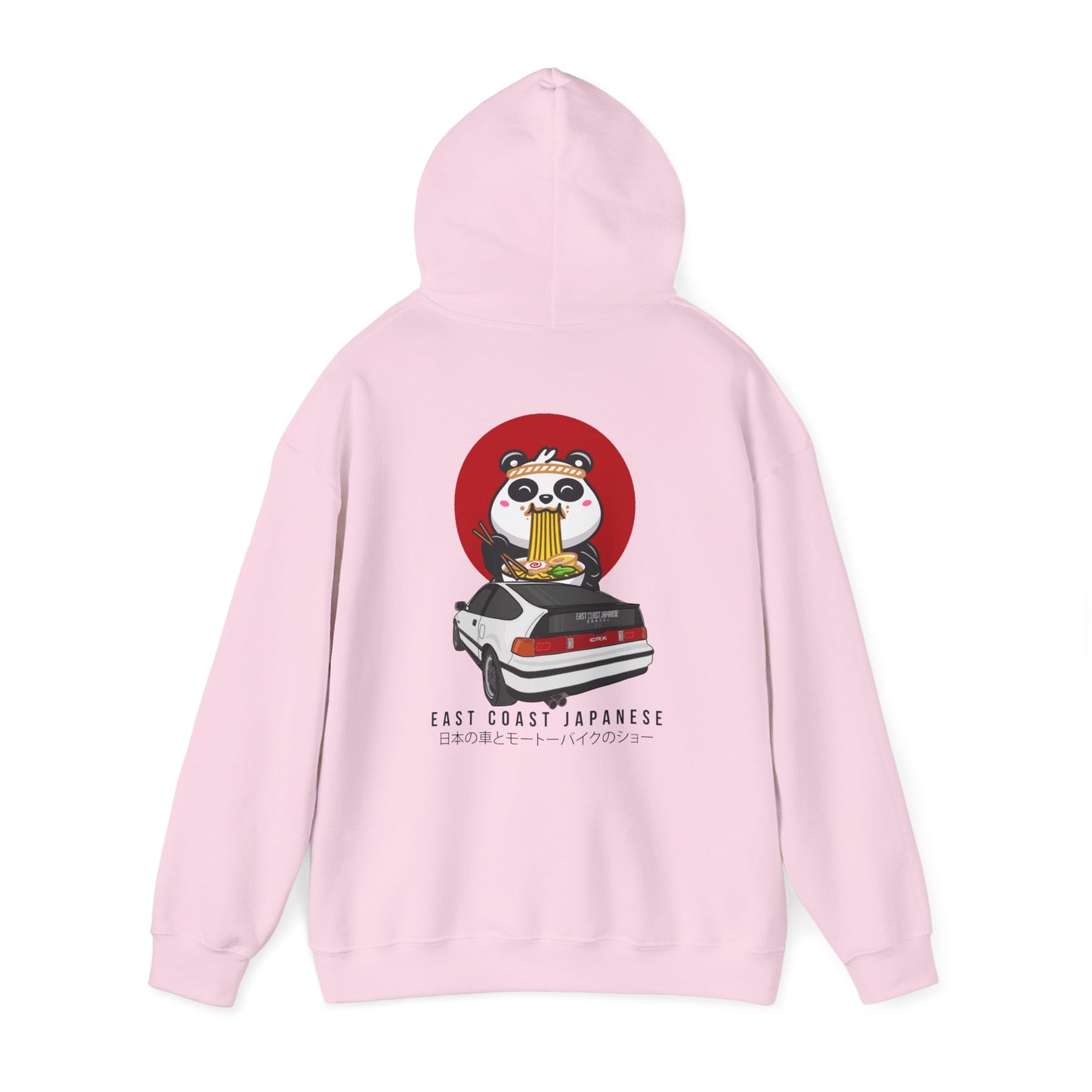 East Coast Japanese - CRX Rear Design - Hoody