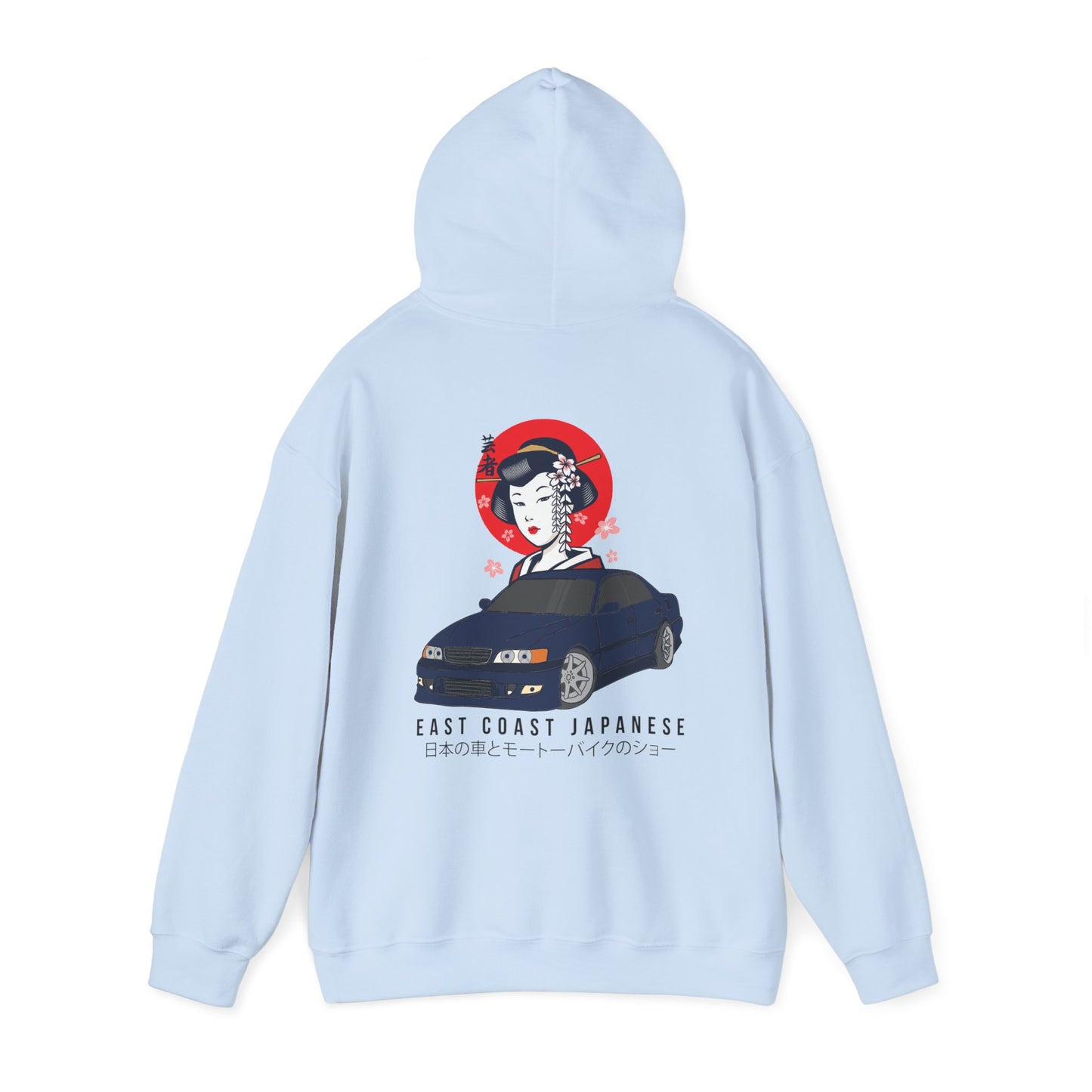 East Coast Japanese - Blue Chaser Design - Hoody