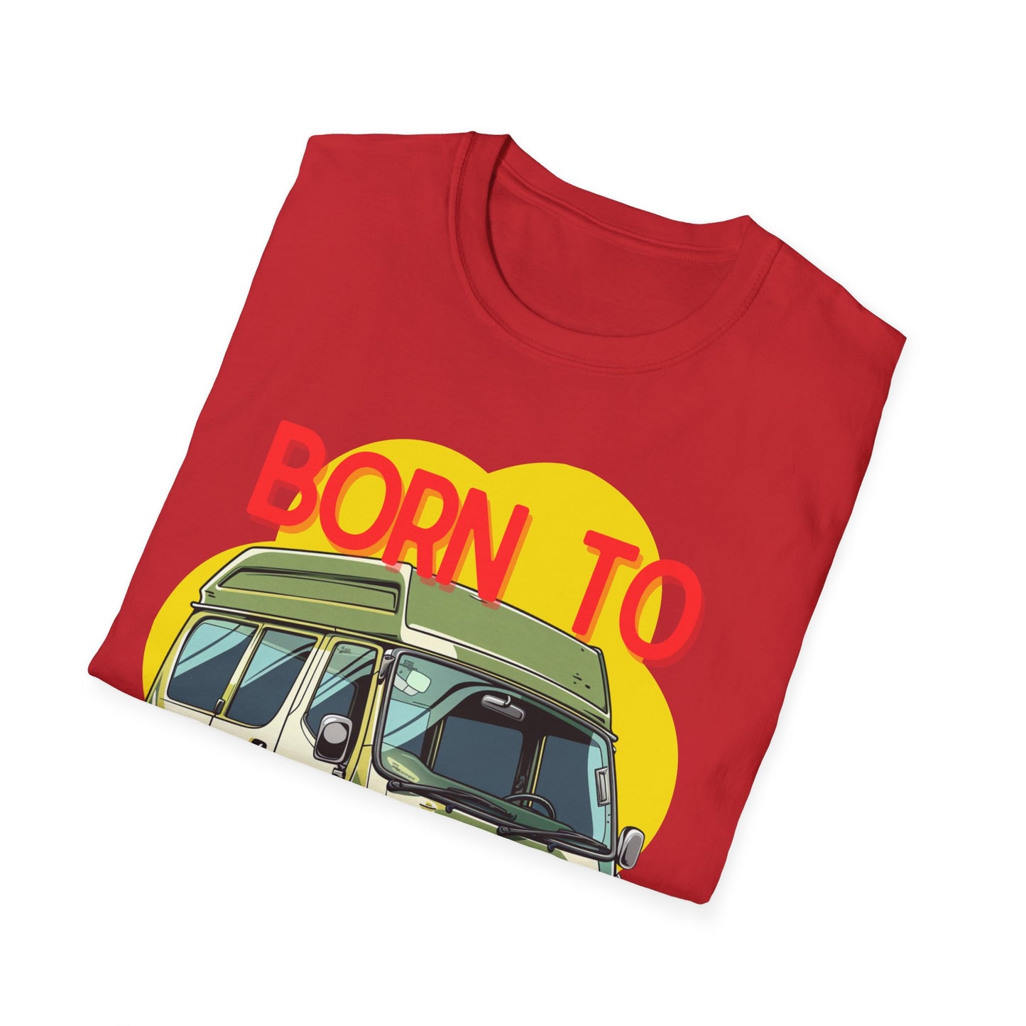 Born to Roam T-Shirt - Explorer Adventure - Campervan T-Shirt - Gift Idea