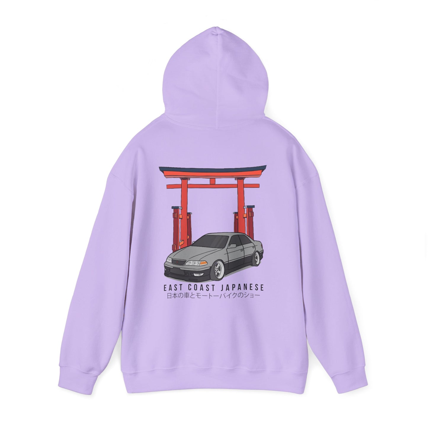 East Coast Japanese - Grey Saloon Design - Hoody