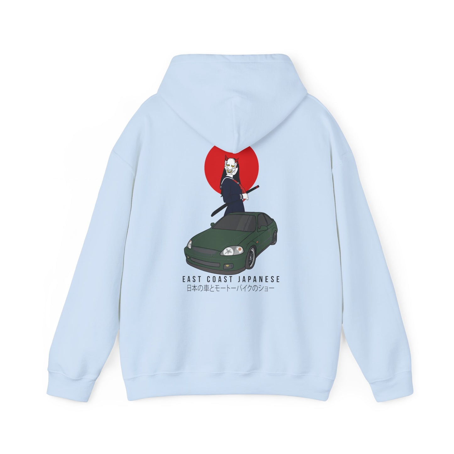 East Coast Japanese - Civic Coupe Design - Hoody
