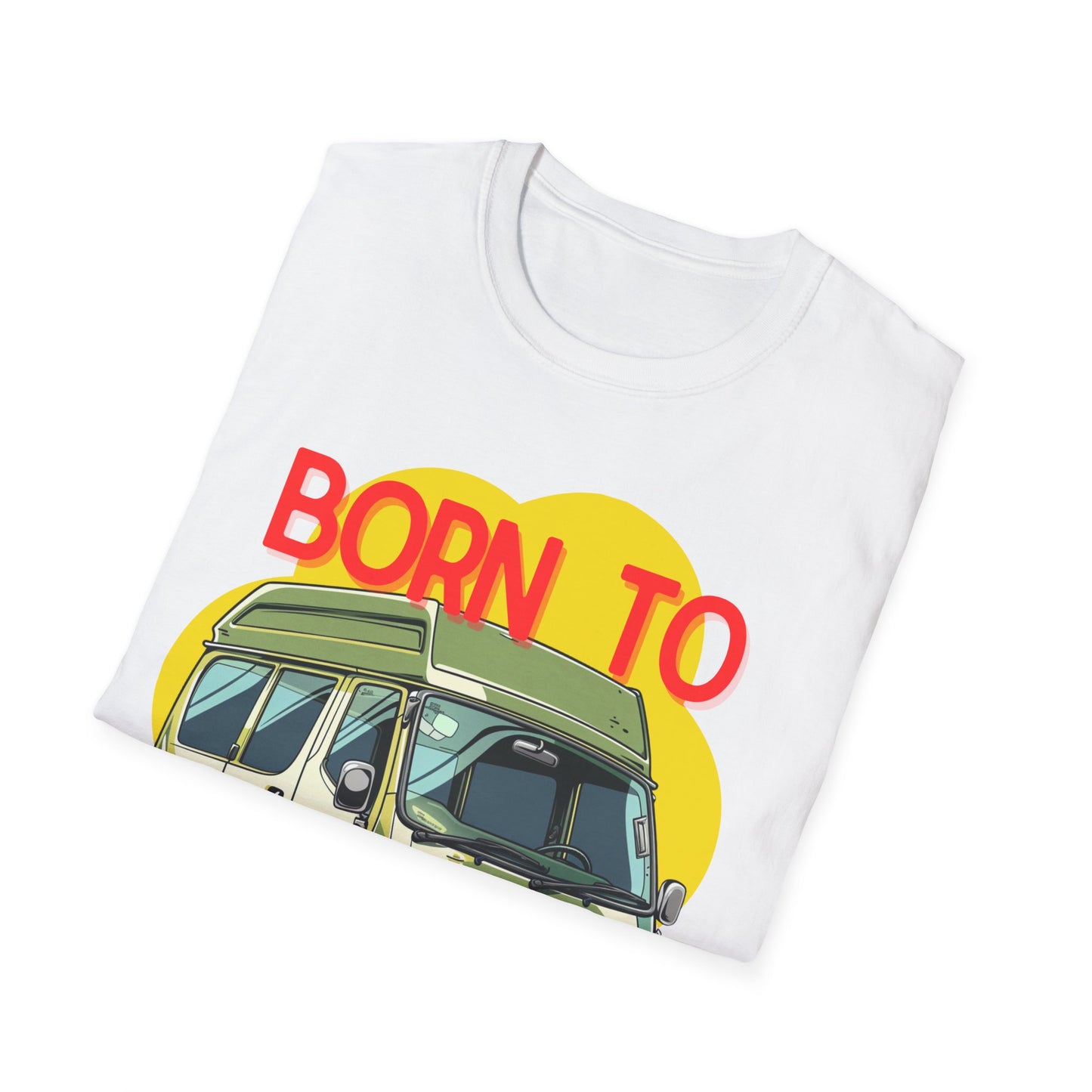 Born to Roam T-Shirt - Explorer Adventure - Campervan T-Shirt - Gift Idea