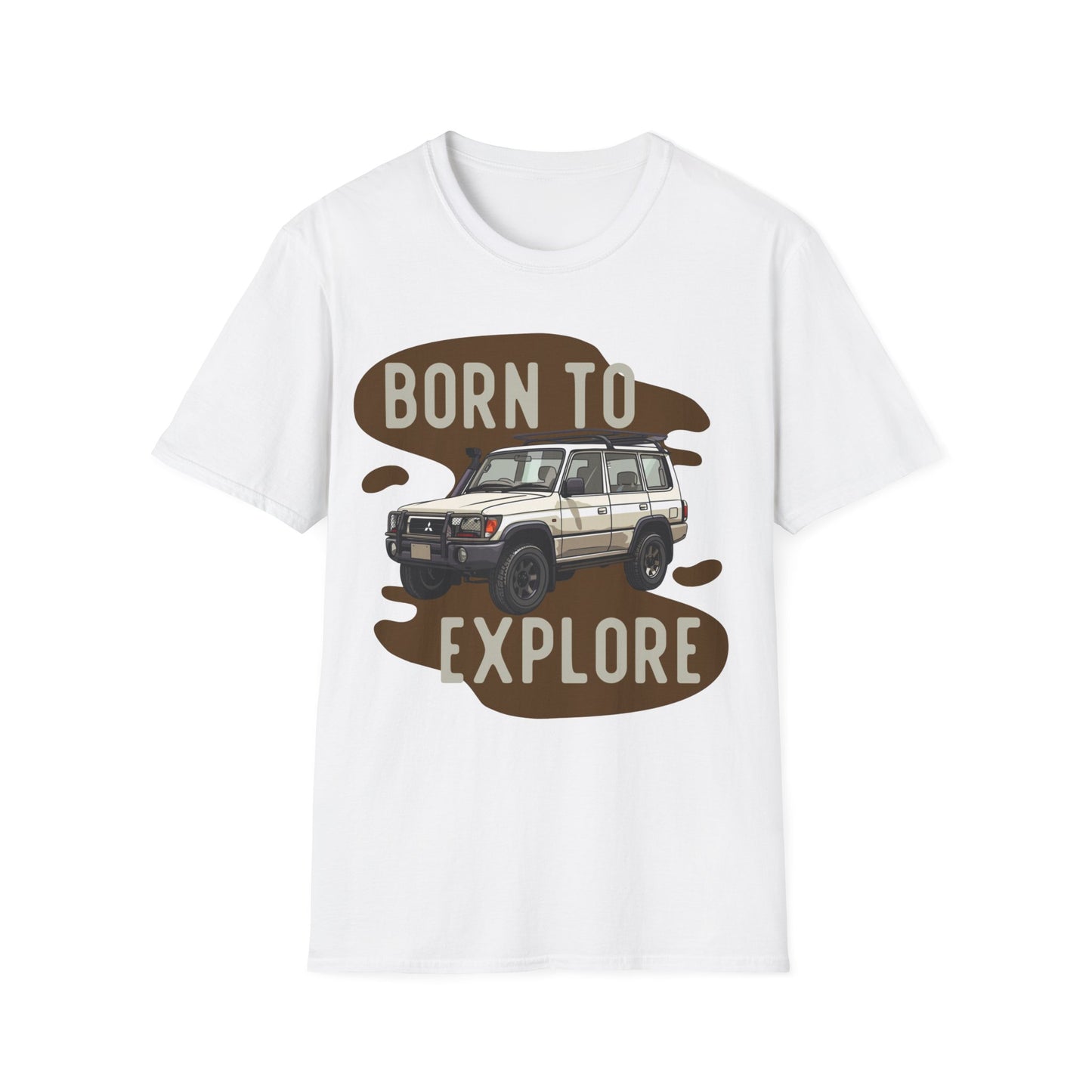 Born to Explore T-Shirt - Mud Life, Off Road JDM - Off-Road T-Shirt - Gift Idea