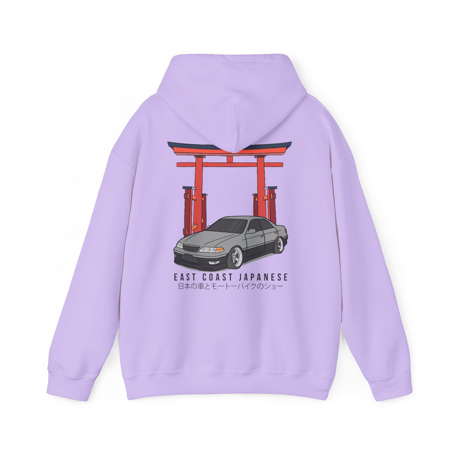 East Coast Japanese - Grey Saloon Design - Hoody