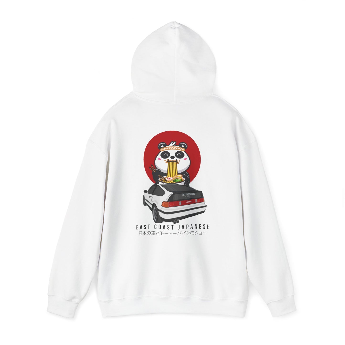 East Coast Japanese - CRX Rear Design - Hoody