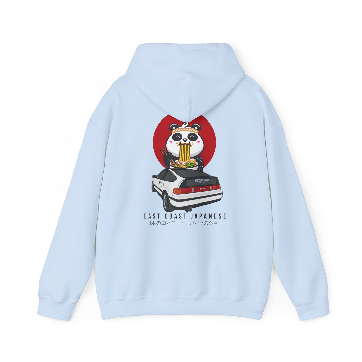 East Coast Japanese - CRX Rear Design - Hoody