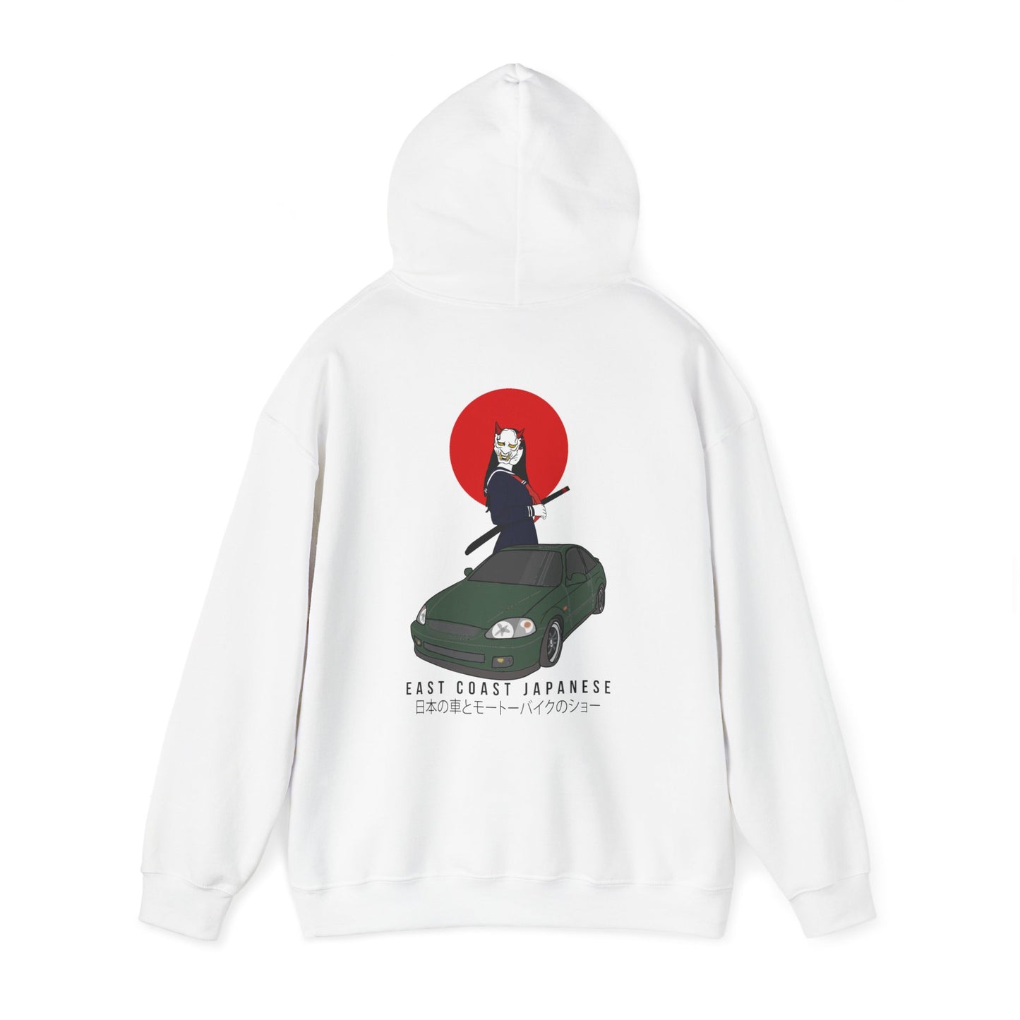 East Coast Japanese - Civic Coupe Design - Hoody