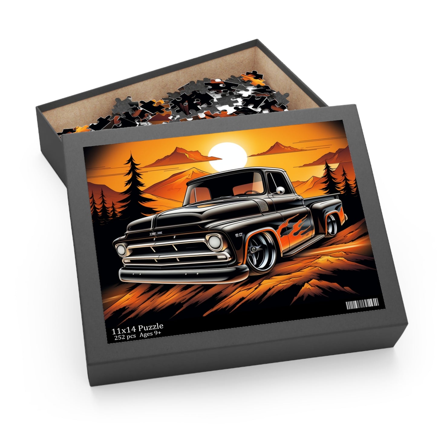Vintage American Truck Puzzle (120, 252, 500-Piece)