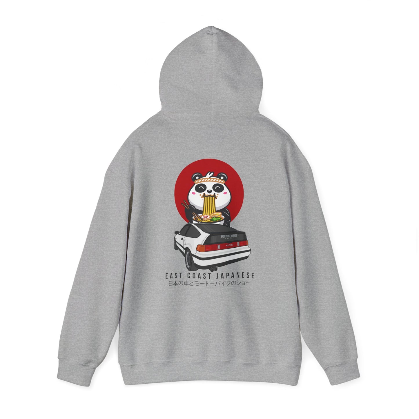East Coast Japanese - CRX Rear Design - Hoody
