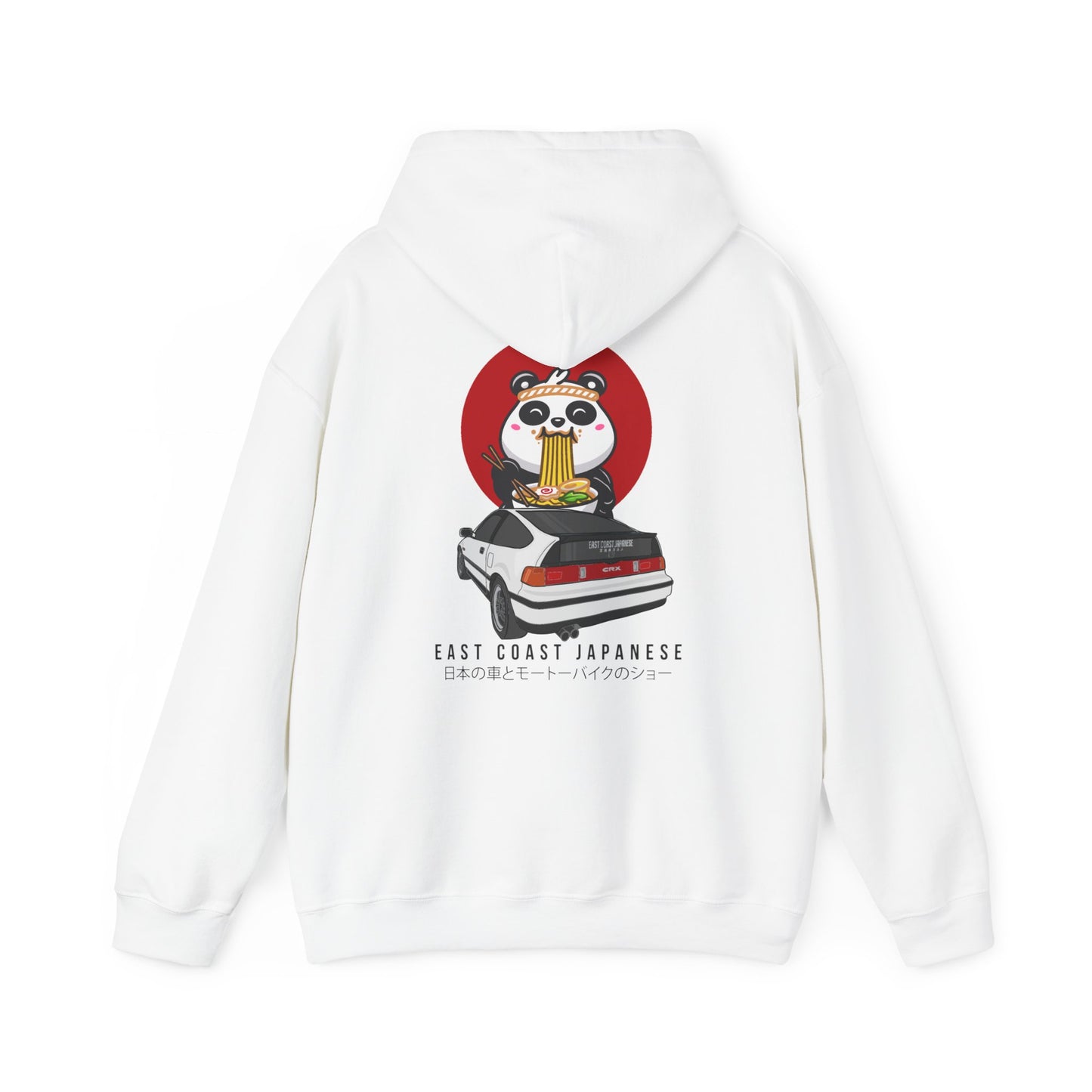 East Coast Japanese - CRX Rear Design - Hoody