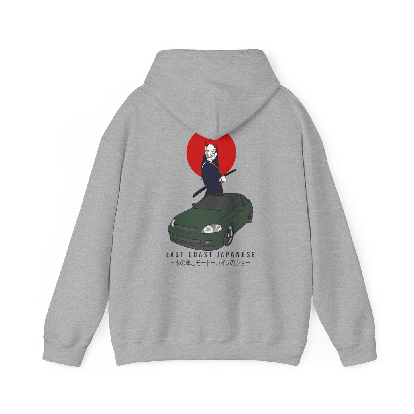 East Coast Japanese - Civic Coupe Design - Hoody