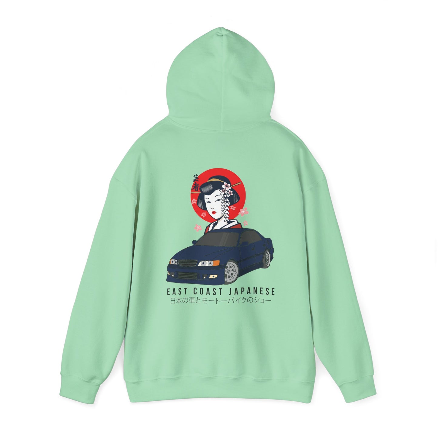 East Coast Japanese - Blue Chaser Design - Hoody