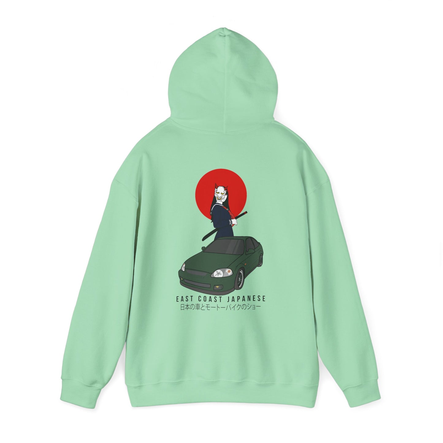 East Coast Japanese - Civic Coupe Design - Hoody