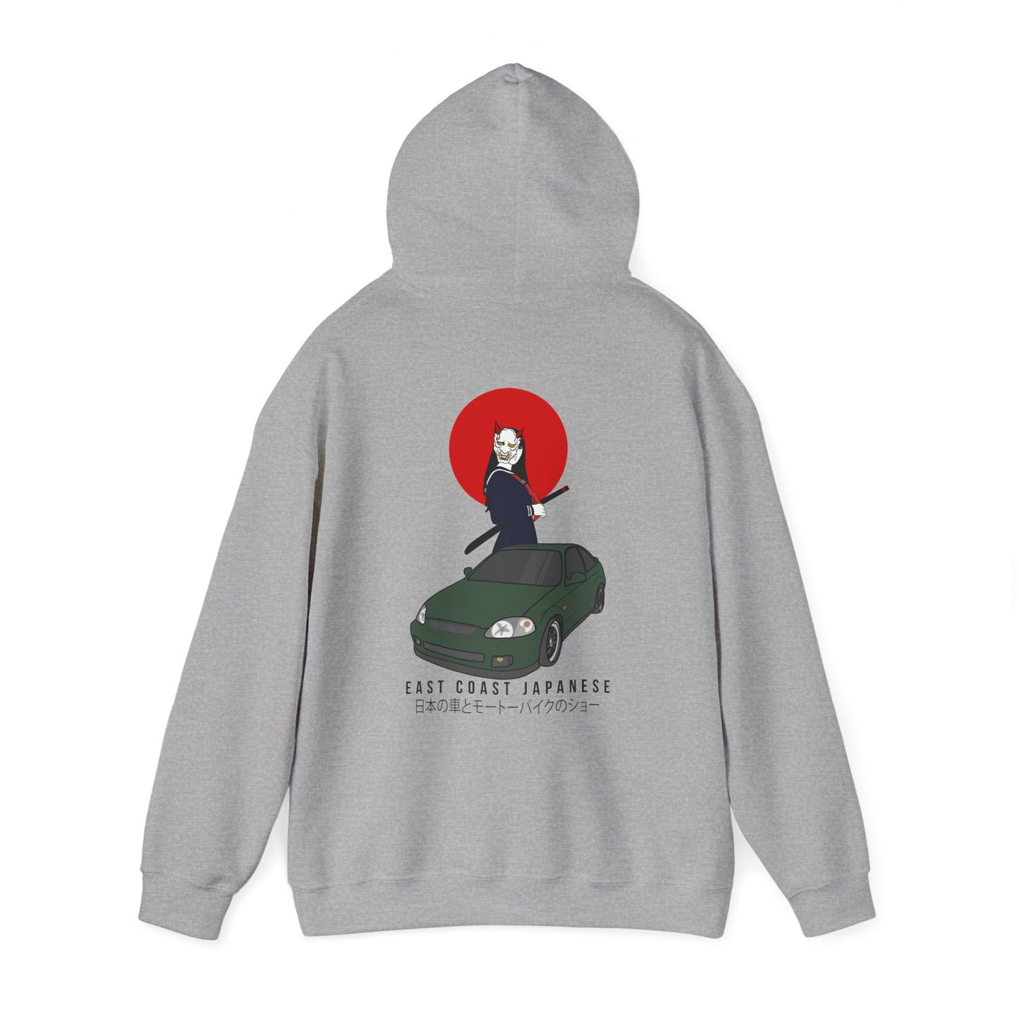 East Coast Japanese - Civic Coupe Design - Hoody