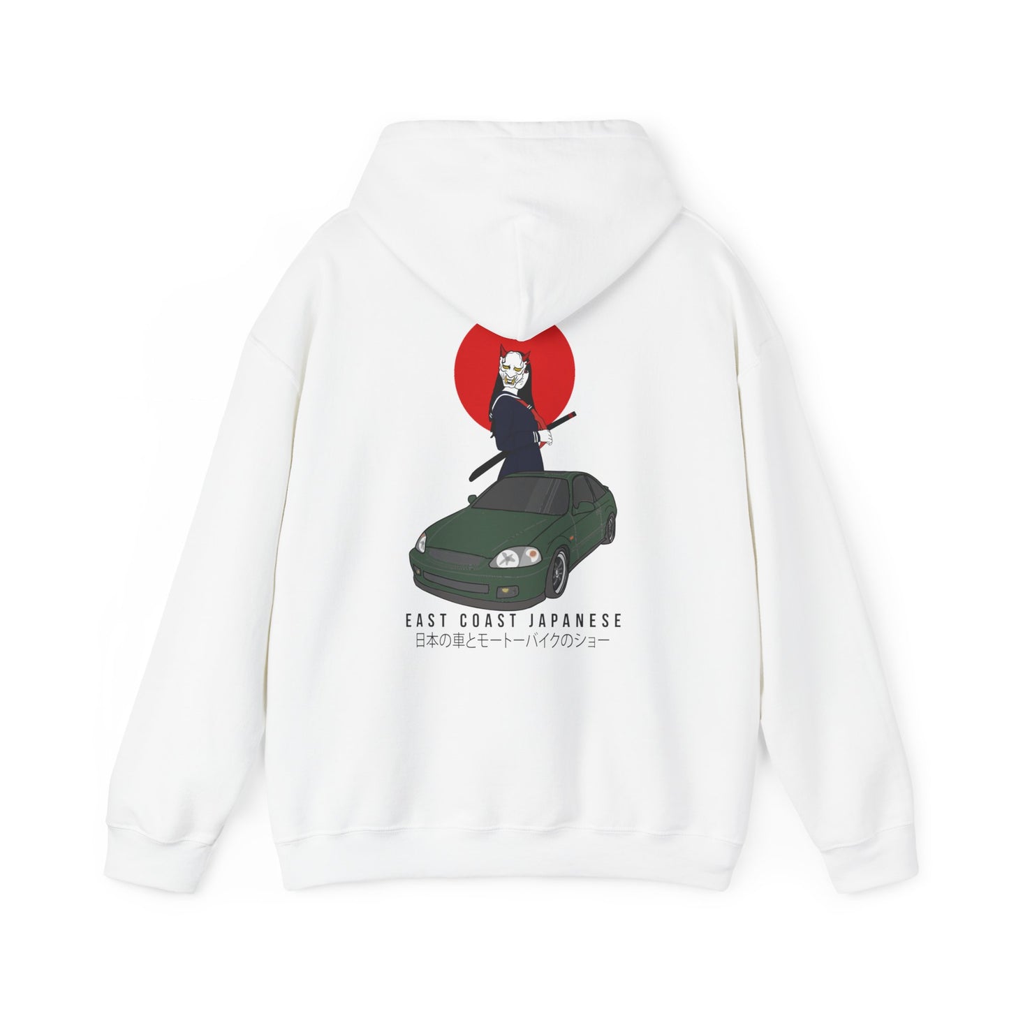 East Coast Japanese - Civic Coupe Design - Hoody