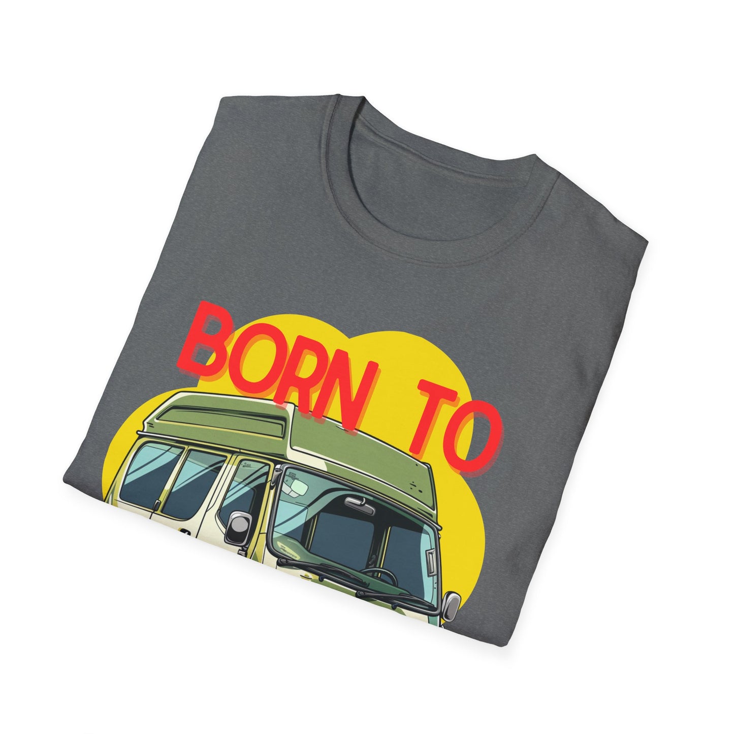 Born to Roam T-Shirt - Explorer Adventure - Campervan T-Shirt - Gift Idea