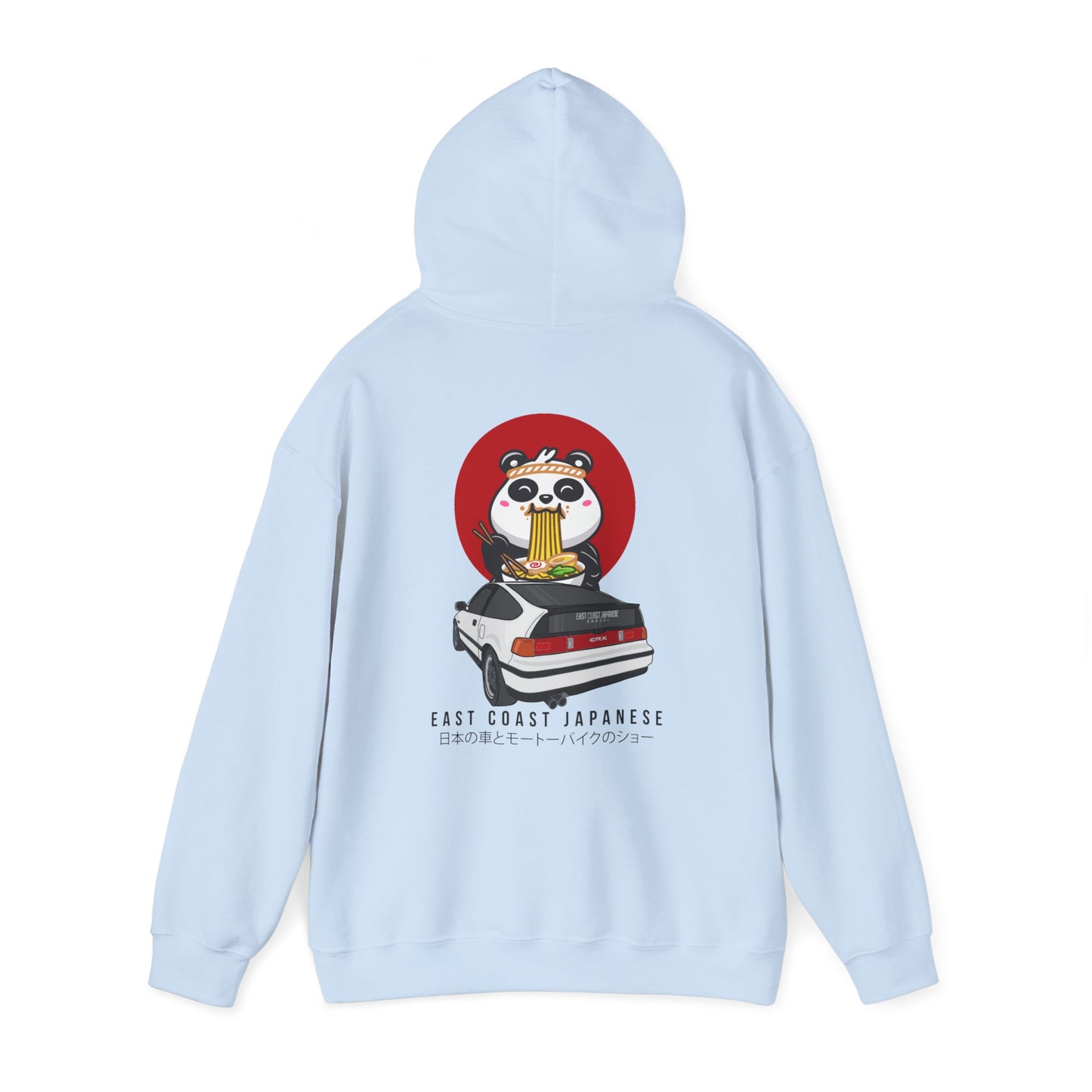 East Coast Japanese - CRX Rear Design - Hoody