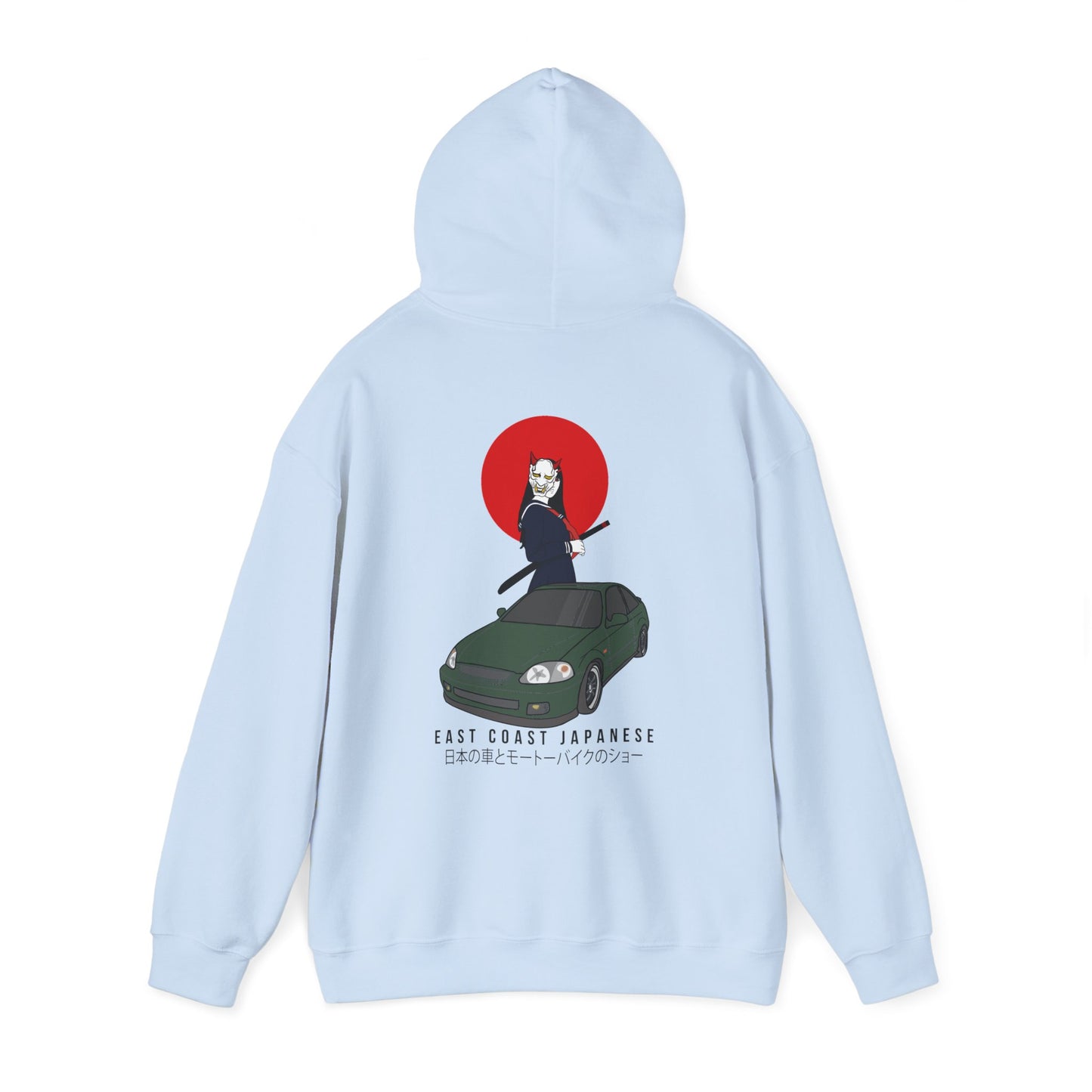 East Coast Japanese - Civic Coupe Design - Hoody