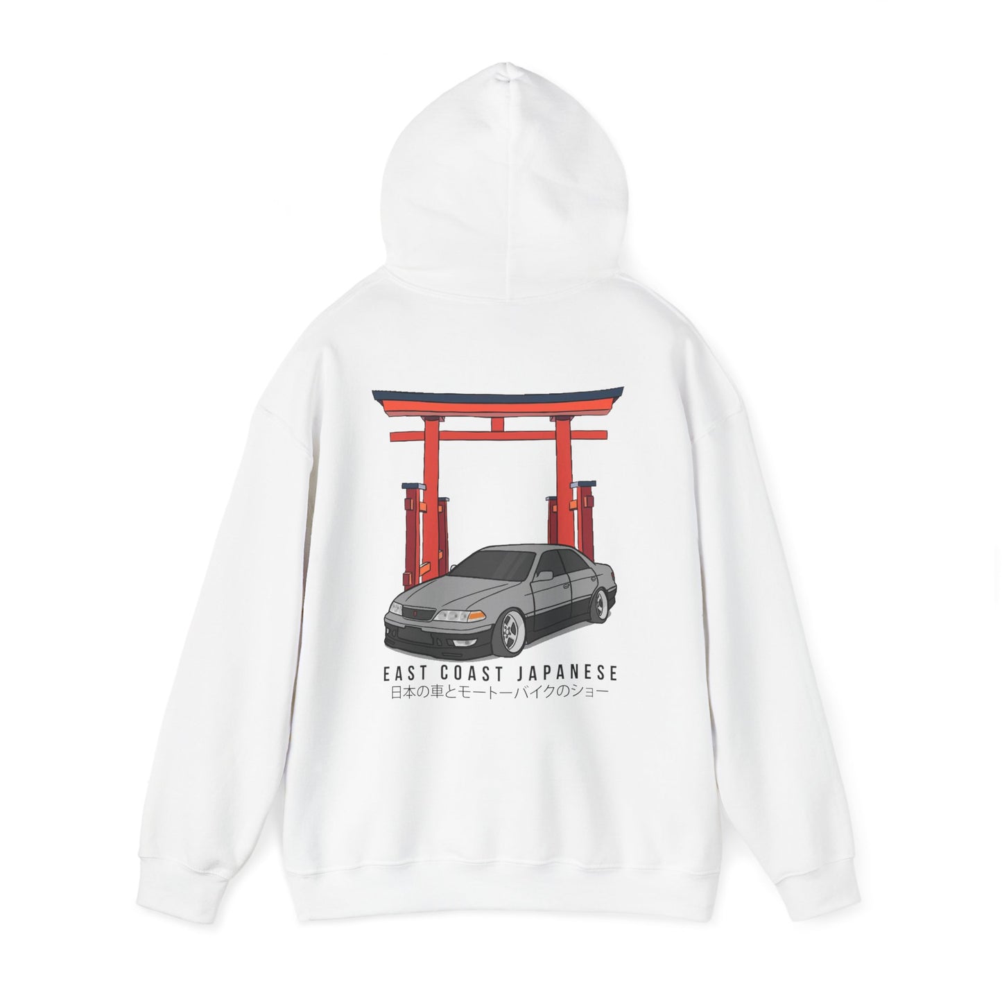 East Coast Japanese - Grey Saloon Design - Hoody