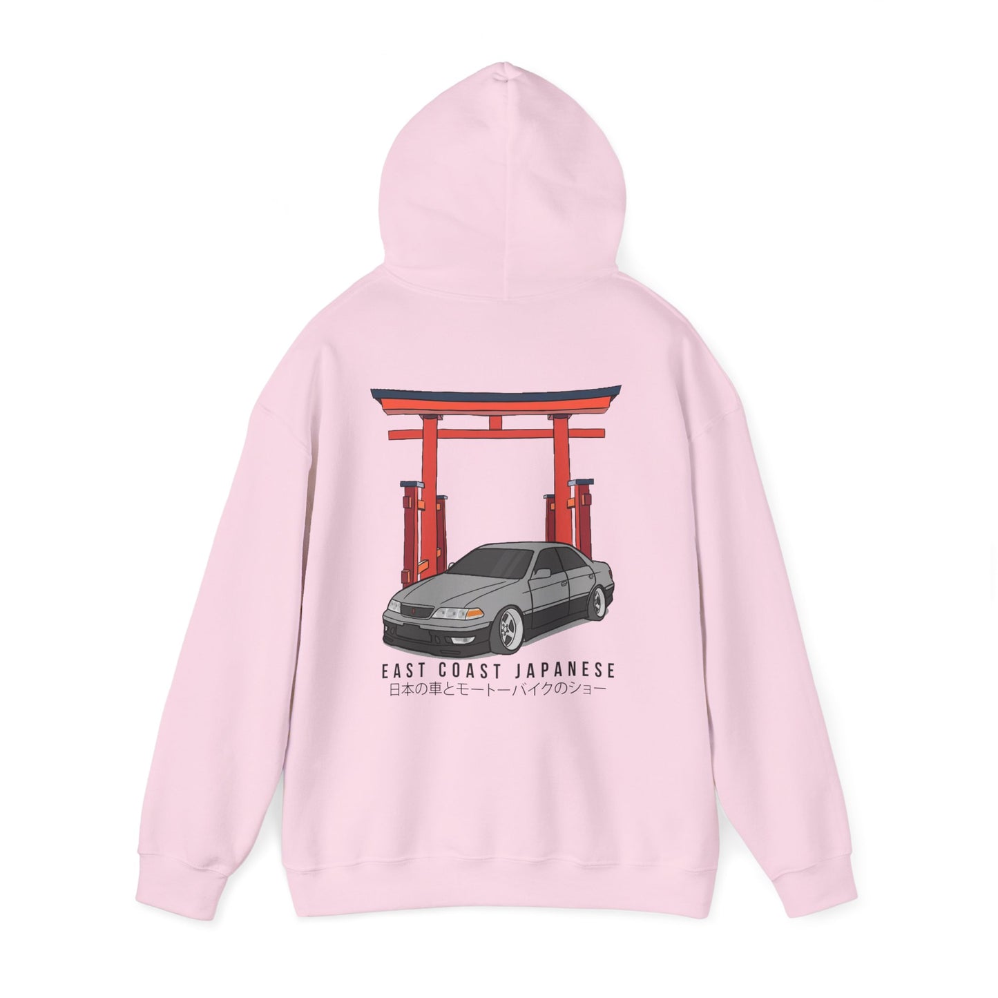 East Coast Japanese - Grey Saloon Design - Hoody