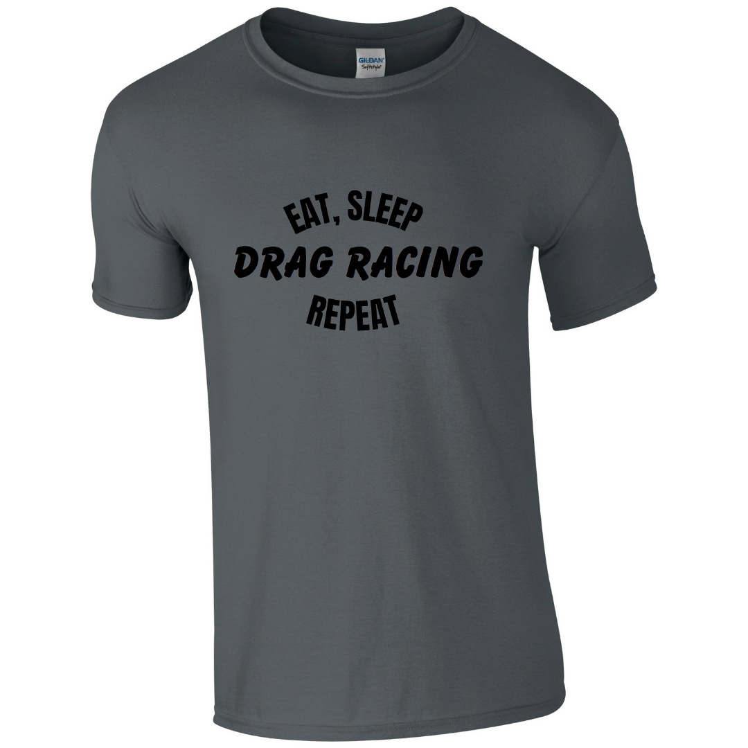 Eat, Sleep Repeat Hot-Rod T-Shirt