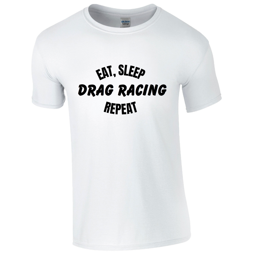 Eat, Sleep Repeat Hot-Rod T-Shirt